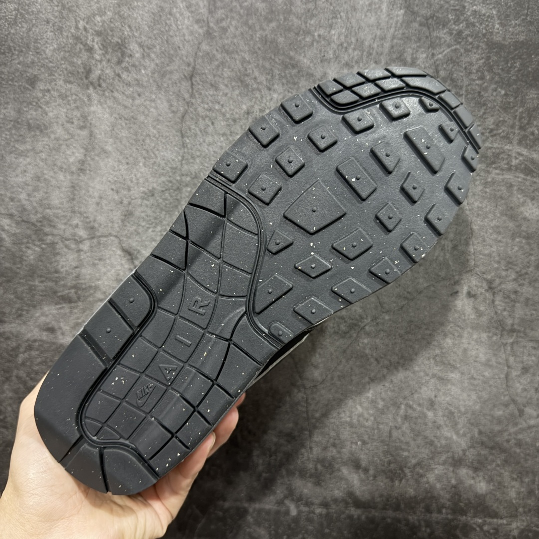 图片[9]-【外贸纯原】.SWOOSH x Nike Air Max 1 \”Big Head Mode\”舒适百搭 低帮跑步鞋 男女同款 黑灰色 IB9898-001 外贸大厂出品 原鞋购入开发 耗时数月研发 原厂皮 原厂辅料 原厂配件 原楦 原纸板 真真的 目前T1品质 尺码：36-47.5-选品中心