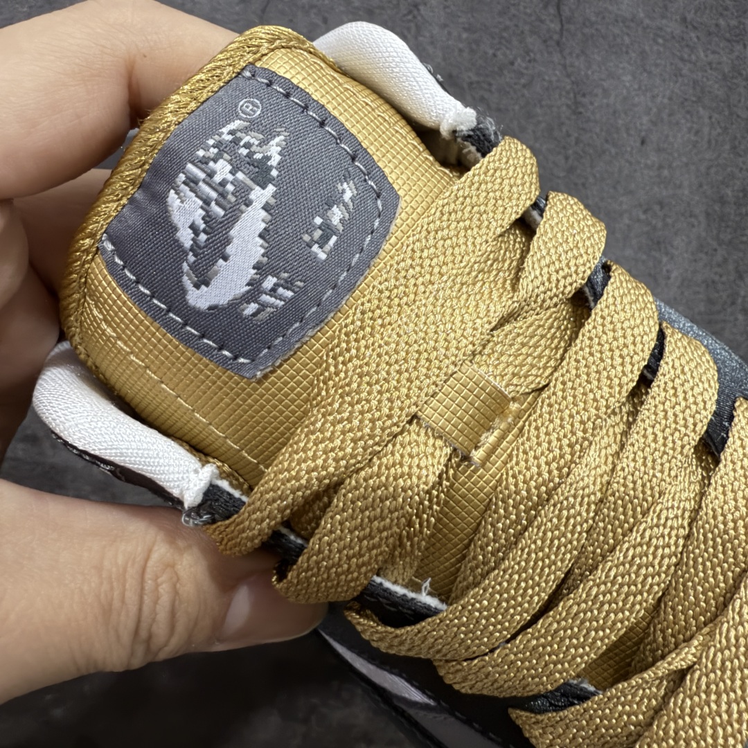 图片[5]-【外贸纯原】.SWOOSH x Nike Air Max 1 \”Big Head Mode\”舒适百搭 低帮跑步鞋 男女同款 黑灰色 IB9898-001 外贸大厂出品 原鞋购入开发 耗时数月研发 原厂皮 原厂辅料 原厂配件 原楦 原纸板 真真的 目前T1品质 尺码：36-47.5-选品中心