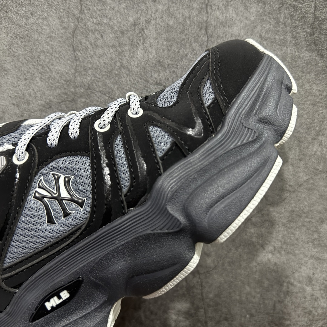 图片[6]-【纯原版】MLB Winner Chunky 25新款 NY百搭舒适休闲潮流运动厚底增高 防滑耐磨 低帮 老爹鞋 男女同款 潮流厚底时尚街头赛博皮面老爹鞋 MLB官方同步出货 虞书欣等众多潮流明星同款 高弹双层MD大底 原楦原档案数据开发版型（完美鞋头弧度/后套收口效果🆚市面文案版本‼️） 原厂立体填充鞋舌海绵 中底注胶孔原数据开发模具大底原厂转印标市面上唯一纯原版本 原材料打造 内增高6cm 原厂1：1模具开发 原厂进口纳米材质 原厂 全套手提袋 原盒雷射防伪标包装 天猫订单品质 官网尺码：35 36 36.5 37.5 38 38.5 39 40 40.5 41 42 42.5 43 44 45-选品中心