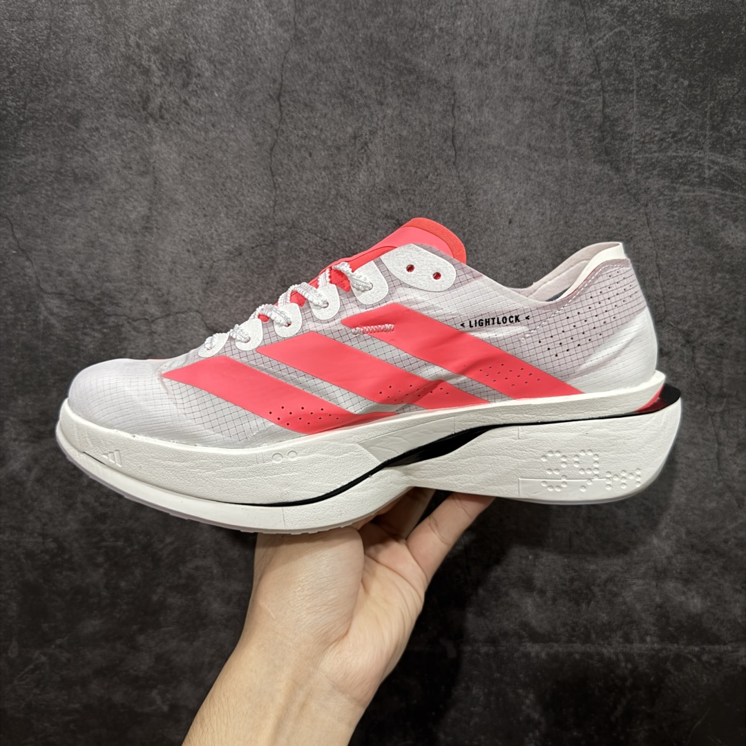 图片[2]-【纯原真碳】Adidas Adizero Adios Pro 5 M 阿迪达斯 耐磨减震专业跑步鞋 无论是平时训练还是马拉松 让这款跑步鞋伴你畅快开跑 兼具舒适性和结构感 搭载Lightstrike科技 为步伐注入活力 尺码：36-45 货号：JR1673-选品中心