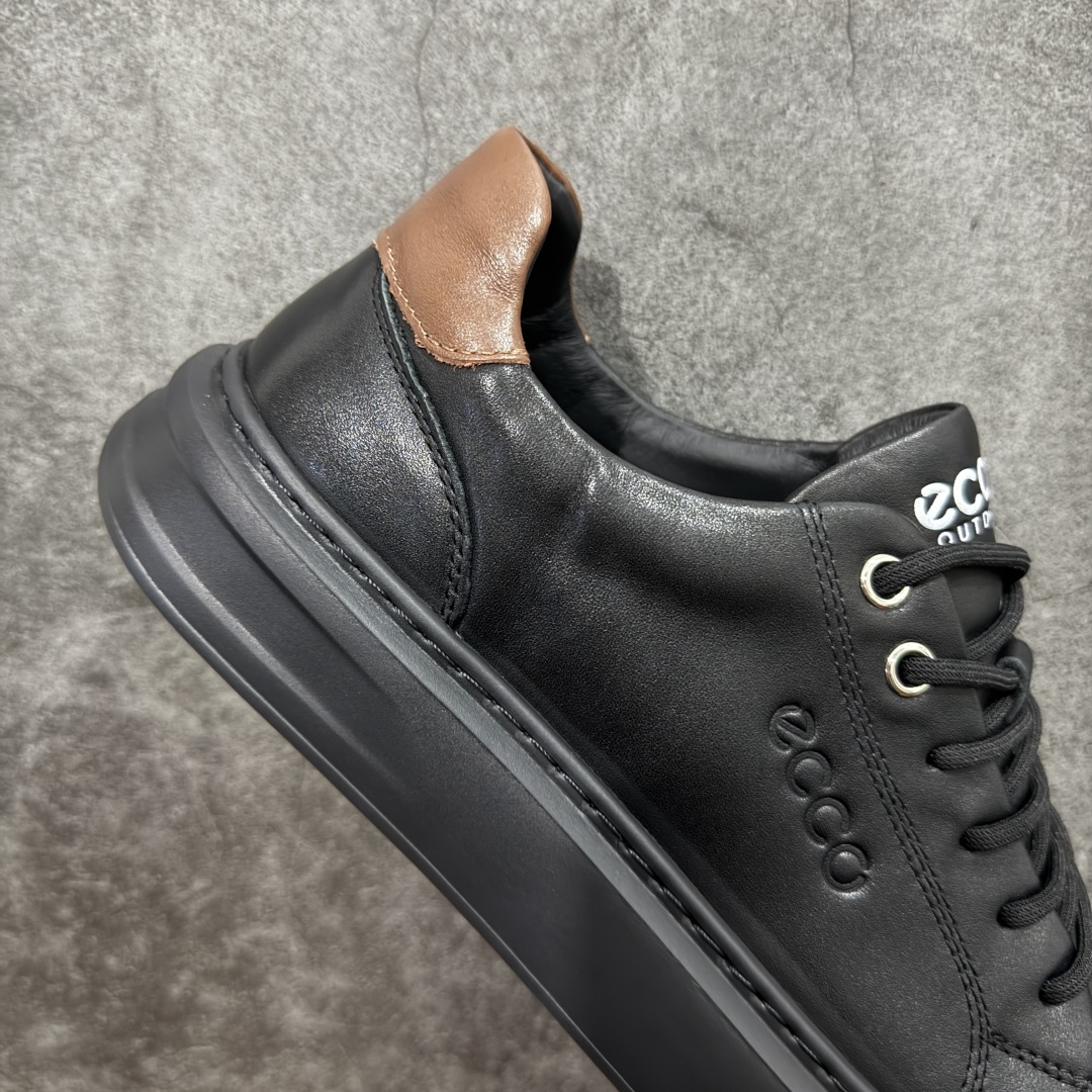 图片[7]-【莞产版本】ECCO爱步休闲鞋子男鞋 透气防水百搭休闲板鞋 柔酷7号系列经典小白鞋 鞋面采用臻选牛皮 质感丰富，脚感柔软舒适 鞋面设有GORE-TEX防水薄膜 给你贴心防水保护 简约系带 贴合脚型 橡胶鞋底 轻盈柔韧，防滑耐磨 舒适耐穿 随享出行 休闲百搭 简约利落 尺码：38 39 40 41 42 43 44（皮鞋码）-选品中心