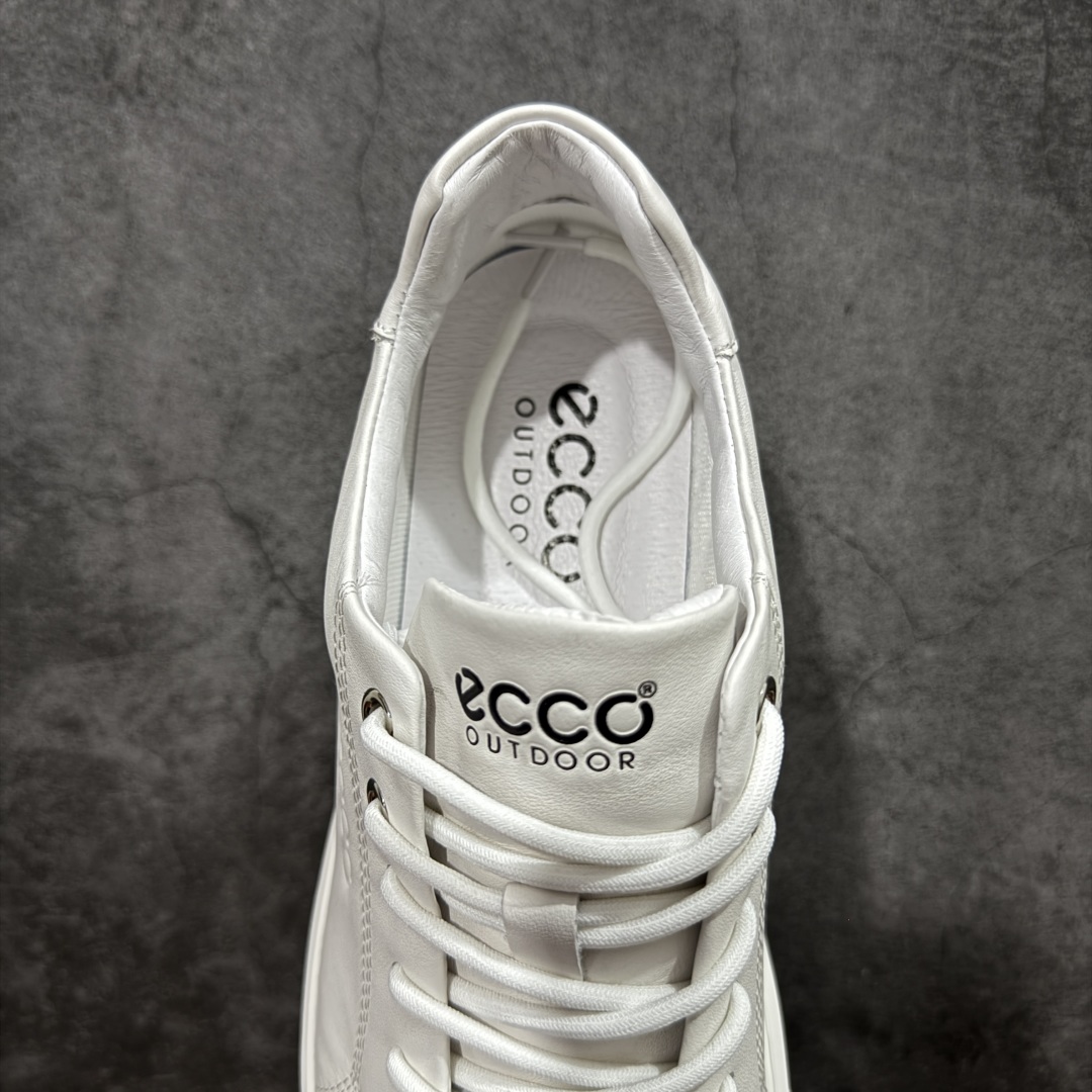 图片[8]-【莞产版本】ECCO爱步休闲鞋子男鞋 透气防水百搭休闲板鞋 柔酷7号系列经典小白鞋 鞋面采用臻选牛皮 质感丰富，脚感柔软舒适 鞋面设有GORE-TEX防水薄膜 给你贴心防水保护 简约系带 贴合脚型 橡胶鞋底 轻盈柔韧，防滑耐磨 舒适耐穿 随享出行 休闲百搭 简约利落 尺码：38 39 40 41 42 43 44（皮鞋码）-选品中心