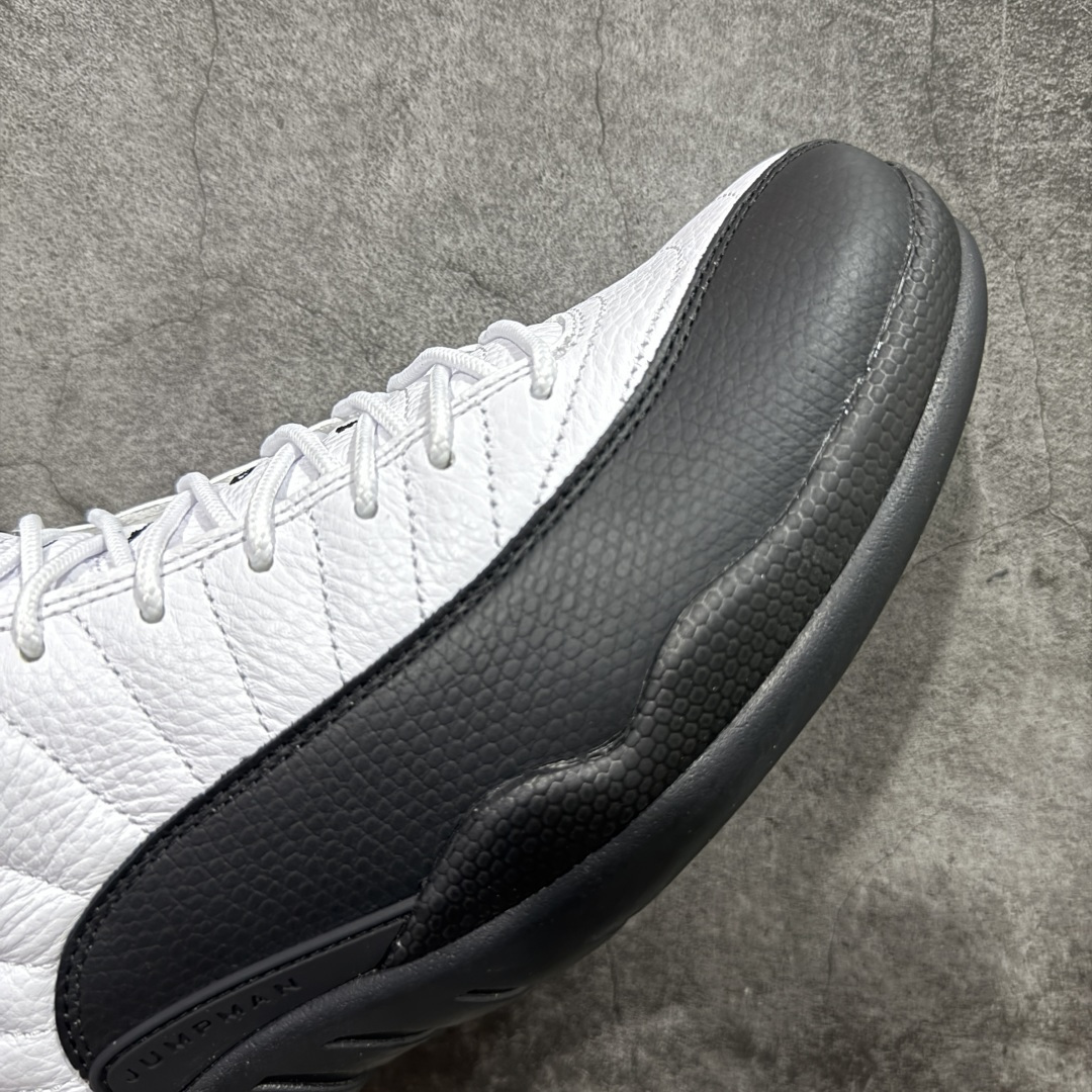 500 莞产裁片 顶级Air Jordan AJ12 黑白金扣 CT8013-117