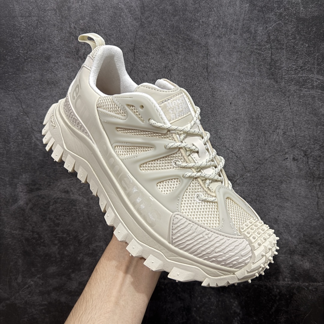 图片[3]-【GX版】Moncler Trailgrip Gore-Tex 蒙口越野旅行系列低帮厚底轻量户外登山运动鞋 盟可睐MONCLER TRAILGRIP 鞋履新季系列 前卫设计碰撞实用科技 轻盈面料无惧炎热夏季 Trailgrip运动鞋作为盟可睐Moncler的秋冬新作横空出世 融蕴品牌山地基因 运用科技前沿技术 征服野外复杂地形 醒目的胎纹设计搭配弧形橡胶鞋头 确保经久耐穿 为山野探险与都市畅游提供高效防护 Trailgrip 2023春夏系列将在既有的实用性基础之上 推出全新配色 并采用更轻材质 尺码：36-46-选品中心