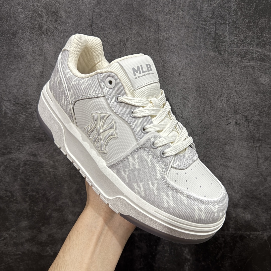 图片[3]-【纯原M版】MLB Chunky Liner Basic NY复古印花学长鞋系列低帮轻量增高厚底百搭休闲运动慢跑鞋板鞋 Korea韩国联名NY美国榄球纽约洋基队限定 韩国代购专供 顶级品质 MLB专用菱形双针中底布 重点细节中底布带注胶孔 原盒原标 全套原楦原纸板原厂数据开发 中韩文保养标贴 绿色防霉片 平台代购专供 独家一比一RB+MD组合大底 高频后跟小人Logo精准对位立体饱满 正确网布加超迁鞋面 转印中底走线紧密 转印Logo工艺表层防刮不掉色 尺码：35 36 36.5 37.5 38 38.5 39 40 40.5 41 42 42.5 43 44 44.5 45-选品中心