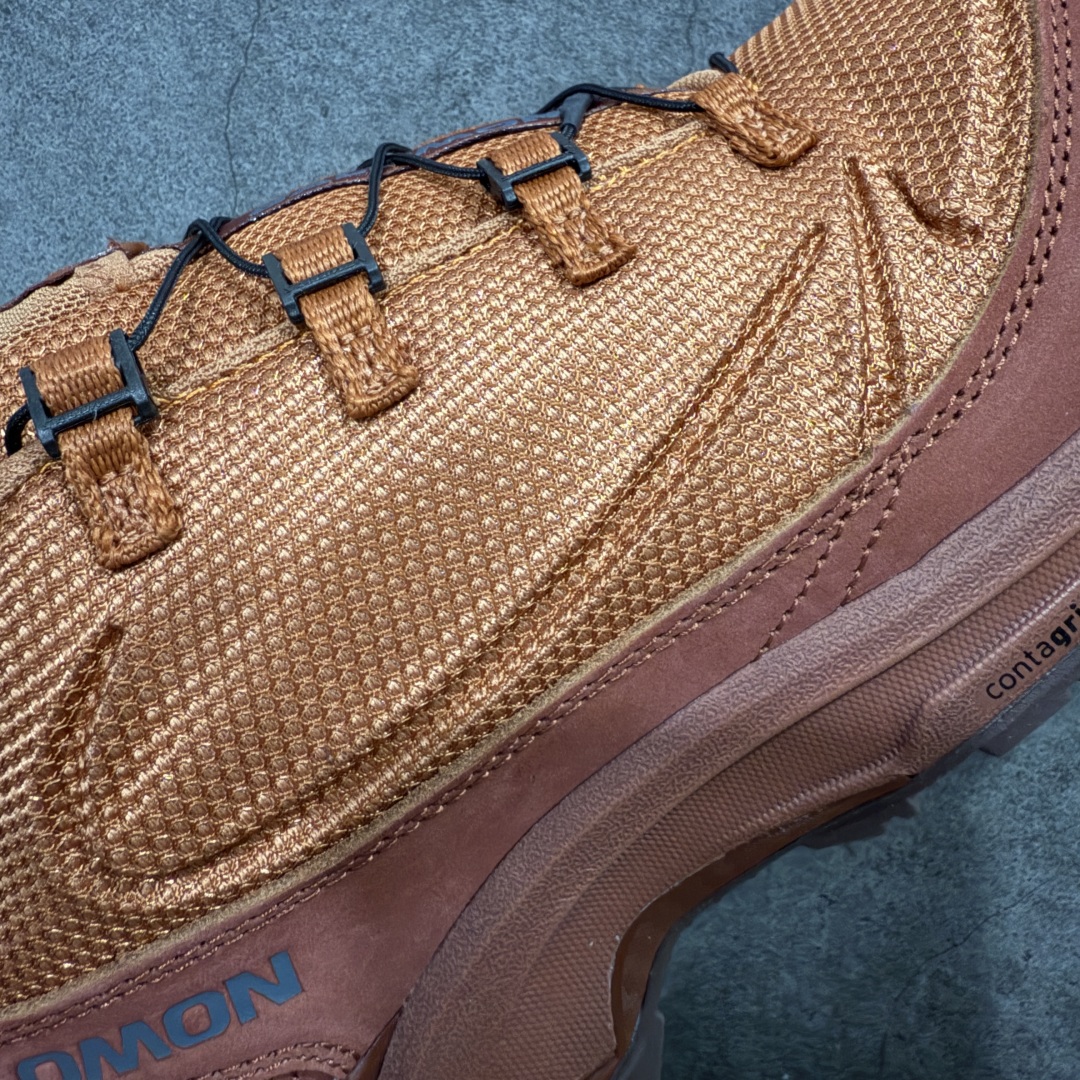 图片[3]-【绿x版】Salomon萨洛蒙2025秋冬新款XA pro 3D JEONG LI 系列新色系跑步鞋休闲运动鞋 479615 中底搭载全掌玻璃纤维能量板和超厚弹性泡沫中底，跑动时推进力十足，缓震回馈很强，日常通勤或训练都很稳 鞋身长毛牛猄皮面设计，内层材质透气网面 穿着舒适度好 原版材质 原版大底 尺码：36-46.5-选品中心