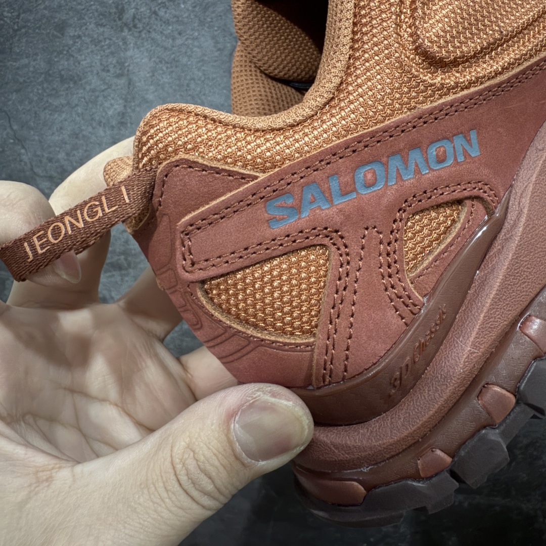 图片[2]-【绿x版】Salomon萨洛蒙2025秋冬新款XA pro 3D JEONG LI 系列新色系跑步鞋休闲运动鞋 479615 中底搭载全掌玻璃纤维能量板和超厚弹性泡沫中底，跑动时推进力十足，缓震回馈很强，日常通勤或训练都很稳 鞋身长毛牛猄皮面设计，内层材质透气网面 穿着舒适度好 原版材质 原版大底 尺码：36-46.5-选品中心