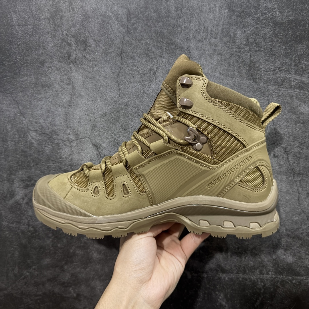 图片[2]-【莞产纯原】SALOMON萨洛蒙 XT-Quest 4D GTX Forces 2 EN 减震防滑耐磨 高帮 户外功能鞋 男鞋 顶级 户外越野性能超强 原鞋开发 原数据纸板打造完美鞋型 全鞋使用头层磨砂皮➕gtx防水材料拼接 独家私模组合大底 原装Ortholite轻量化鞋垫 中底布带钢印编号 原厂TPU锁扣 进口港宝加持 后跟自然饱满 还原公司包裹性 全方位贴合包裹脚型 鞋跟部鞋底牵引设计 提供强大的抓地性能 更适应野外崎岖不平的道路 尺码： 40-46-选品中心