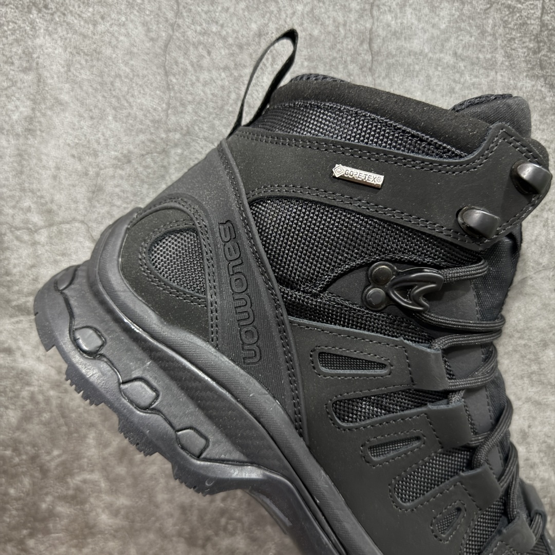 图片[7]-【莞产纯原】SALOMON萨洛蒙 XT-Quest 4D GTX Forces 2 EN 减震防滑耐磨 高帮 户外功能鞋 男鞋 顶级 户外越野性能超强 原鞋开发 原数据纸板打造完美鞋型 全鞋使用头层磨砂皮➕gtx防水材料拼接 独家私模组合大底 原装Ortholite轻量化鞋垫 中底布带钢印编号 原厂TPU锁扣 进口港宝加持 后跟自然饱满 还原公司包裹性 全方位贴合包裹脚型 鞋跟部鞋底牵引设计 提供强大的抓地性能 更适应野外崎岖不平的道路 尺码： 40-46-选品中心