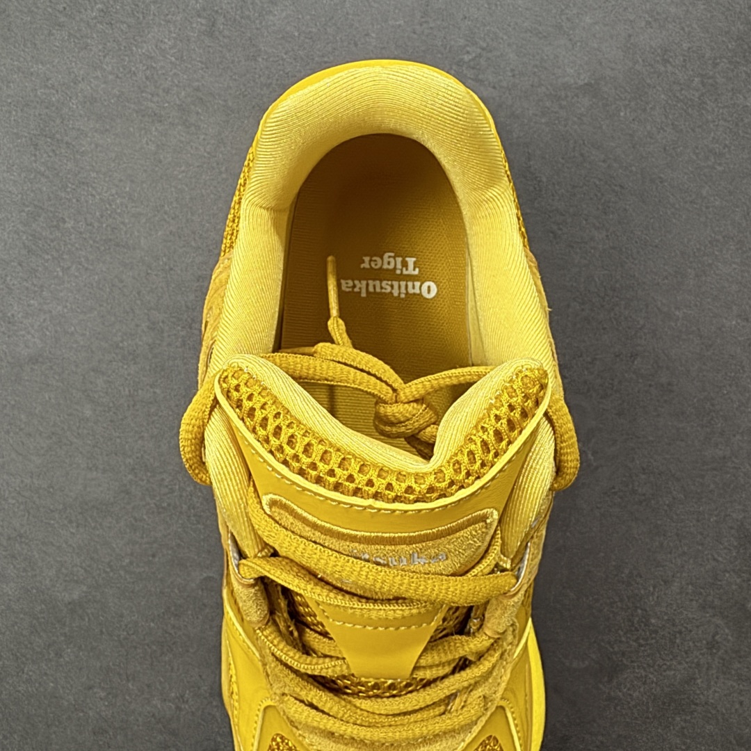 图片[7]-【公司级】Onitsuka Tiger鬼塚虎 ULTI RS TIGRUN 时尚百搭 耐磨 低帮运动休闲鞋 全新ICON LOGO 采用特色网布和皮革的异材质拼接 轻量且富有弹性的材质 赋予双脚弹跳般的穿着感 前掌与后跟两处可视化GEL胶 提升缓震性能 外置TRUSSTIC中桥 增强稳定性 流线型鞋底融入了品牌象征的老虎图案 带来强烈的视觉冲击 兼顾弯曲性与缓震 从1980至2000年代的跑鞋中汲取灵感 将弹性脚感与时尚设计巧妙融合 成为都市风格穿搭的理想之选 货号：1183C478-750 尺码：36-46带半码-选品中心