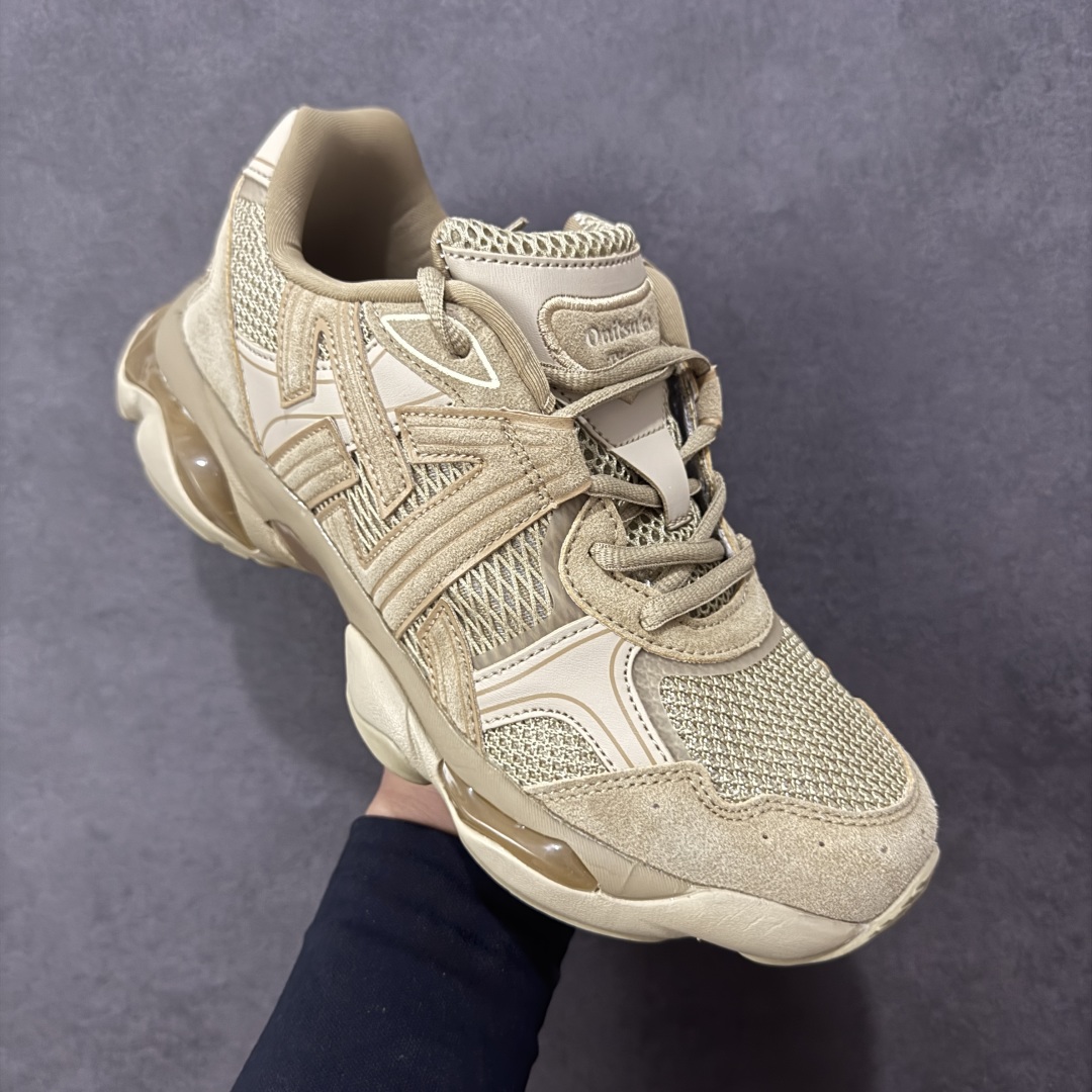 图片[3]-【公司级】Onitsuka Tiger鬼塚虎 ULTI RS TIGRUN 时尚百搭 耐磨 低帮运动休闲鞋 全新ICON LOGO 采用特色网布和皮革的异材质拼接 轻量且富有弹性的材质 赋予双脚弹跳般的穿着感 前掌与后跟两处可视化GEL胶 提升缓震性能 外置TRUSSTIC中桥 增强稳定性 流线型鞋底融入了品牌象征的老虎图案 带来强烈的视觉冲击 兼顾弯曲性与缓震 从1980至2000年代的跑鞋中汲取灵感 将弹性脚感与时尚设计巧妙融合 成为都市风格穿搭的理想之选 货号：1183C478-200 尺码：36-46带半码-选品中心