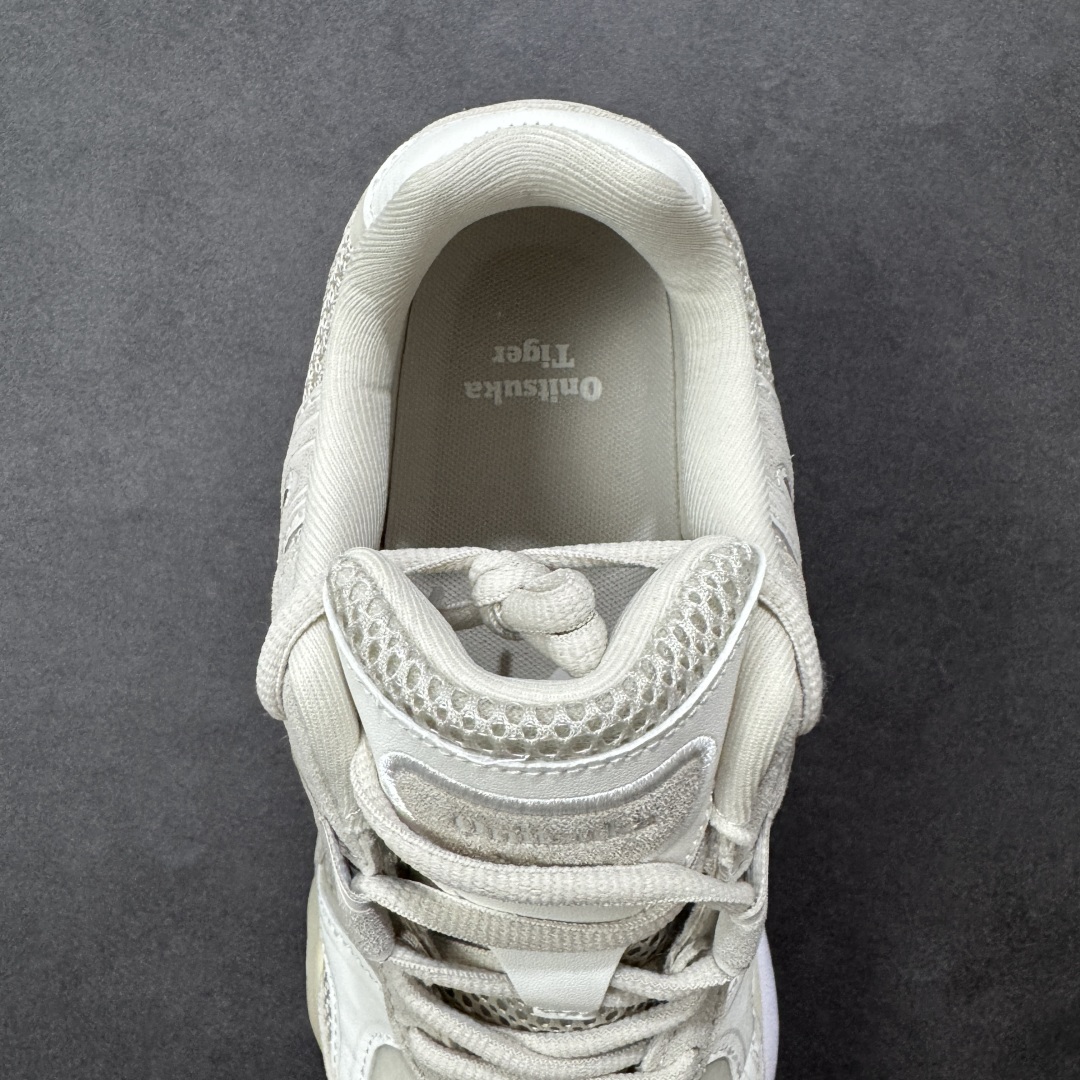 图片[7]-【公司级】Onitsuka Tiger鬼塚虎 ULTI RS TIGRUN 时尚百搭 耐磨 低帮运动休闲鞋 全新ICON LOGO 采用特色网布和皮革的异材质拼接 轻量且富有弹性的材质 赋予双脚弹跳般的穿着感 前掌与后跟两处可视化GEL胶 提升缓震性能 外置TRUSSTIC中桥 增强稳定性 流线型鞋底融入了品牌象征的老虎图案 带来强烈的视觉冲击 兼顾弯曲性与缓震 从1980至2000年代的跑鞋中汲取灵感 将弹性脚感与时尚设计巧妙融合 成为都市风格穿搭的理想之选 货号：1183C478-020 尺码：36-46带半码-选品中心