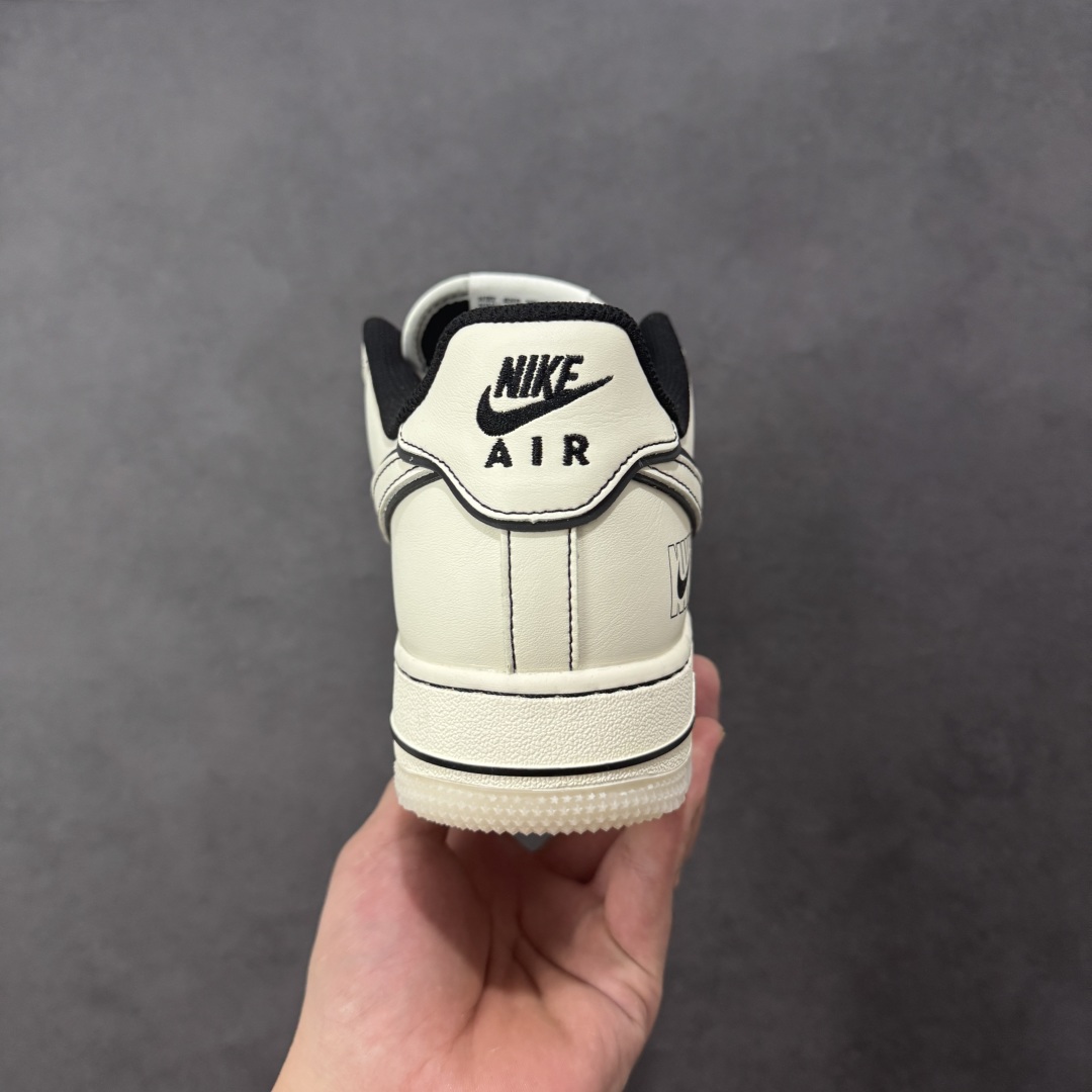 图片[4]-【定制版】Nike Air Force 1\’07 Low 米黑兔八哥水晶底 空军一号低帮休闲板鞋 SM6668-115  #原楦头原纸板 原装鞋盒 定制五金配件 内置全掌气垫 原厂鞋底  尺码：36 36.5 37.5 38 38.5 39 40 40.5 41 42 42.5 43 44 44.5 45 编码：HXSB310320-选品中心