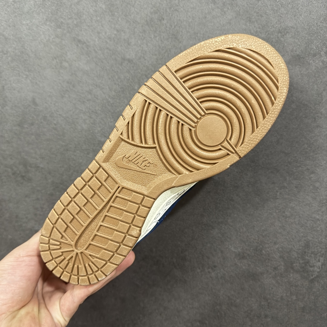 图片[9]-【定制版】NK SB Dunk Low 低帮LV联名白棕深蓝勾印花 #定制鞋盒 大厂纯原品质出货 超高清洁度 皮料切割干净无任何毛边 细节完美 货号：YF9511-907 尺码：36 36.5 37.5 38 38.5 39 40 40.5 41 42 42.5 43 44 44.5 45 编码：HXSB330340-选品中心