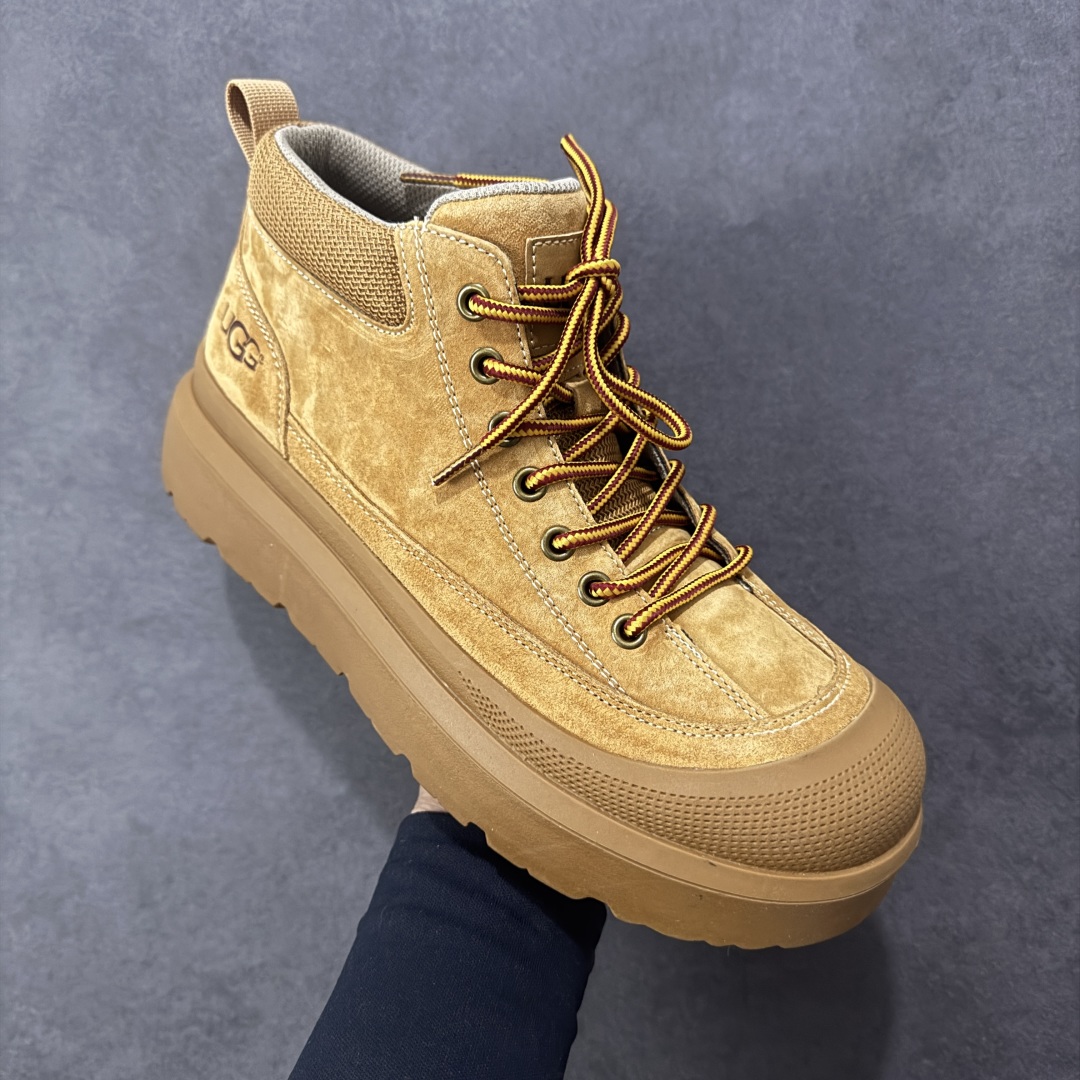 图片[4]-【广东纯原】UGG Tasman Weather Hybrid U9806 塔斯曼混合系列中帮轻量休闲马丁靴 户外中帮休闲马丁靴雪地靴系列 #广东大厂品质 秋冬新款 时尚潮流搭配 面料釆用意大利进口磨砂牛皮 全鞋真牛皮材料 大底到五金都是代工厂原材料制作 好货不杀猪 首单质量严格把控 全套官网统一包装 今年冬季防寒户外专用产品 日常随意搭配 型男必备‼ 尺码：39 40 41 42 43 44 编码：TLB310320-选品中心