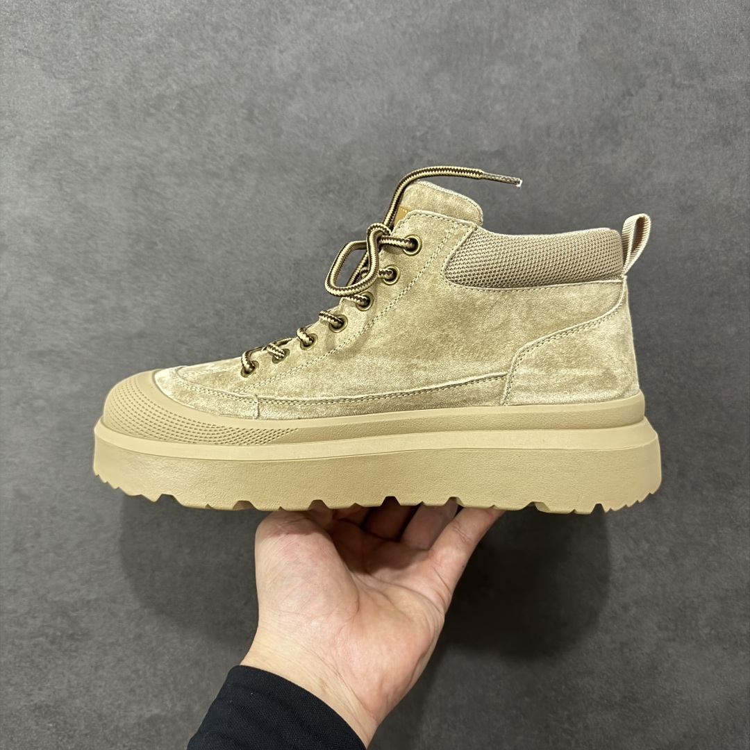 图片[2]-【广东纯原】UGG Tasman Weather Hybrid U9806 塔斯曼混合系列中帮轻量休闲马丁靴 户外中帮休闲马丁靴雪地靴系列 #广东大厂品质 秋冬新款 时尚潮流搭配 面料釆用意大利进口磨砂牛皮 全鞋真牛皮材料 大底到五金都是代工厂原材料制作 好货不杀猪 首单质量严格把控 全套官网统一包装 今年冬季防寒户外专用产品 日常随意搭配 型男必备‼ 尺码：39 40 41 42 43 44 编码：TLB310320-选品中心
