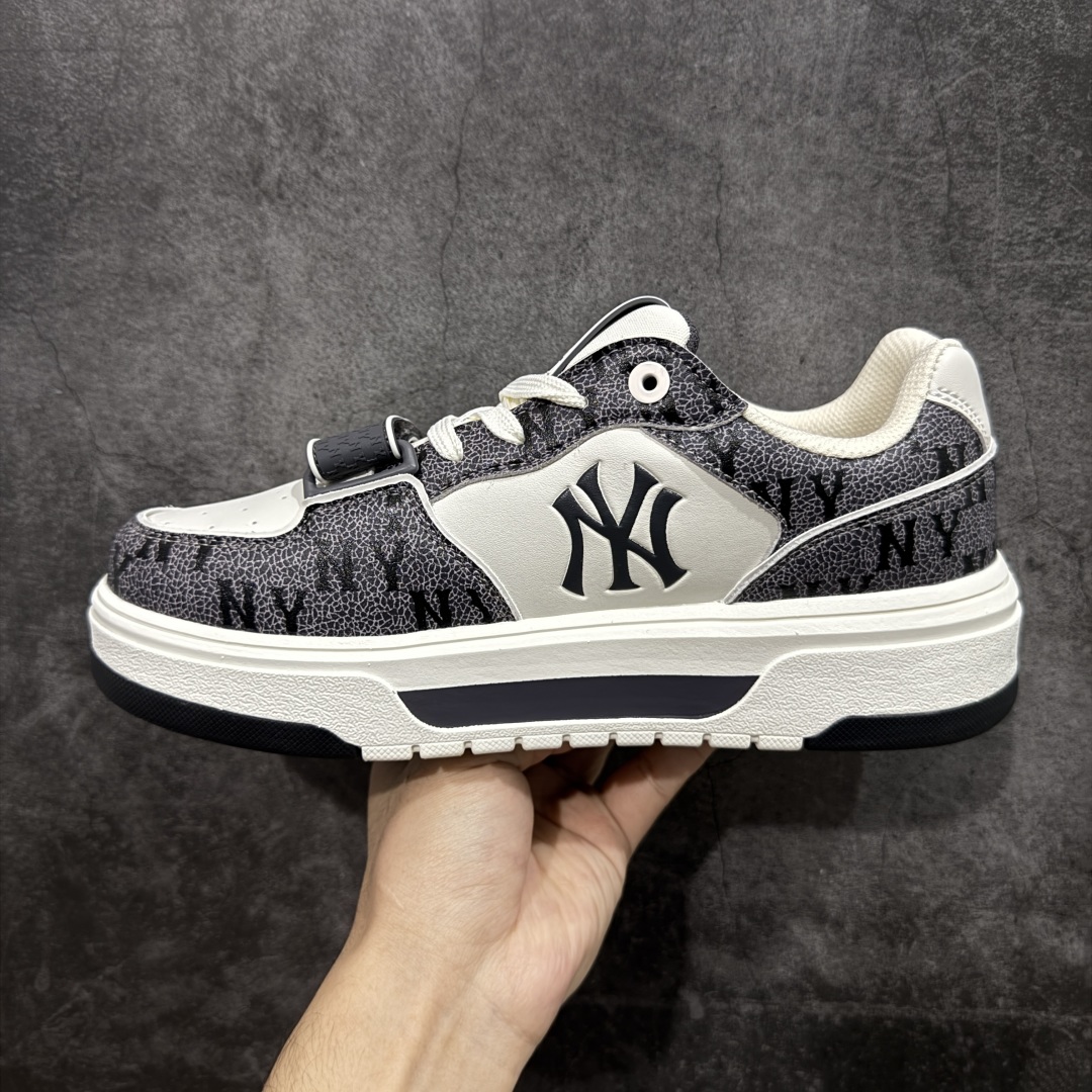 图片[2]-【纯原M版】MLB Chunky Liner Basic NY复古印花学长鞋系列低帮轻量增高厚底百搭休闲运动慢跑鞋板鞋 Korea韩国联名NY美国榄球纽约洋基队限定 韩国代购专供 顶级品质 MLB专用菱形双针中底布 重点细节中底布带注胶孔 原盒原标 全套原楦原纸板原厂数据开发 中韩文保养标贴 绿色防霉片 平台代购专供 独家一比一RB+MD组合大底 高频后跟小人Logo精准对位立体饱满 正确网布加超迁鞋面 转印中底走线紧密 转印Logo工艺表层防刮不掉色 尺码：35 36 36.5 37.5 38 38.5 39 40 40.5 41 42 42.5 43 44 44.5 45-选品中心