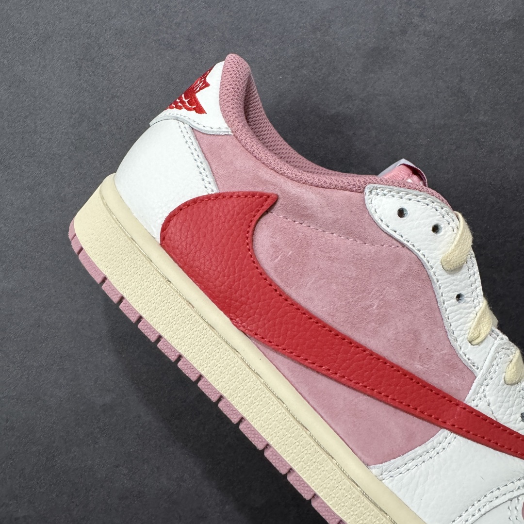 图片[6]-【公司级】Nike Air Jordan 1 x Travis Scott AJ1倒勾 乔一倒钩 耐克 低帮文化篮球鞋 完美品质出货 细节如图所示 鞋面切割工整 冲孔整齐干净 中底拉帮线 整体清洁度非常好 货号：DM7866-100 尺码：36 36.5 37.5 38 38.5 39 40 40.5 41 42 42.5 43 44 45 46 47 尺码：36～47.5 编码：FSB270280-选品中心