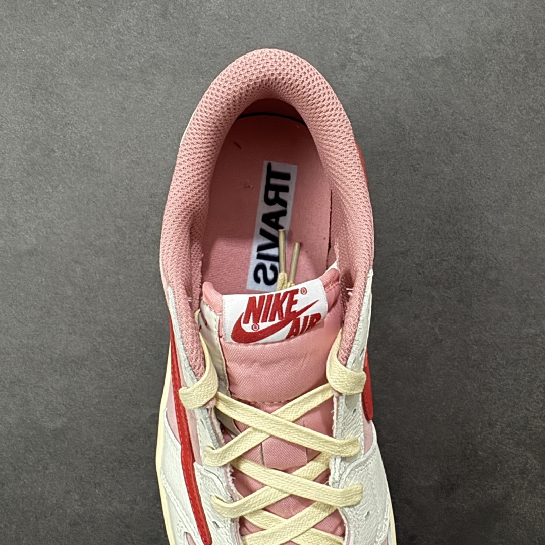 图片[7]-【公司级】Nike Air Jordan 1 x Travis Scott AJ1倒勾 乔一倒钩 耐克 低帮文化篮球鞋 完美品质出货 细节如图所示 鞋面切割工整 冲孔整齐干净 中底拉帮线 整体清洁度非常好 货号：DM7866-100 尺码：36 36.5 37.5 38 38.5 39 40 40.5 41 42 42.5 43 44 45 46 47 尺码：36～47.5 编码：FSB270280-选品中心