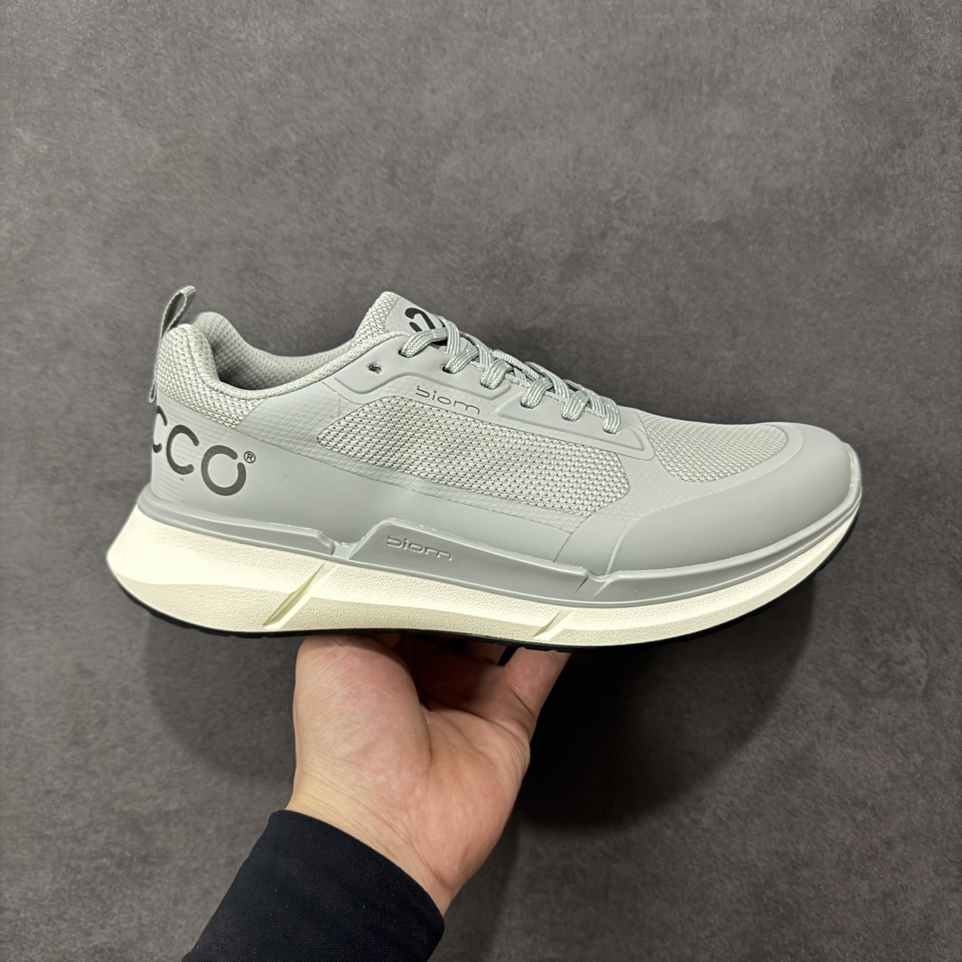 【广东纯原版本】Ecco/爱步 Biom Aex M 皮面系列25新款 舒适百搭时尚运动健步鞋 经典和现代工艺品质融合 精选意大利小牛皮面料 舒适性相当不错 版型楦型非常到位上脚 专柜热销款 独有鞋型设计 特有Logo车边 特别有型 北欧风格 舒适 休闲保暖 超弹性 耐磨 减震 按摩大底(PU+TPU 组合）经典潮流 随意搭配 尺码：39 40 41 42 43 44 （标准码）-选品中心