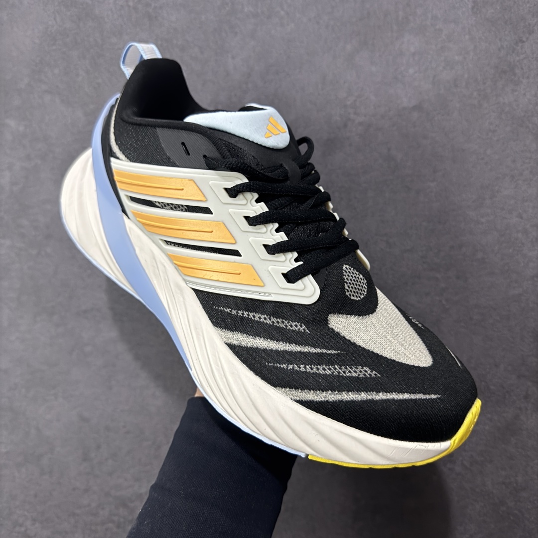 图片[3]-【公司级】Adidas Adipure Glide系列 阿迪达斯 织物 耐磨透气 低帮 公路跑步鞋 凭借全方位透气设计 鞋面采用了网布加TPU支撑骨架设计 兼顾透气性 包裹性鞋底多段镂空设计既方便弯折 又能使鞋底拥有透气性 带来全方位凉爽脚感 货号：JQ9450 尺码：36-45 编码：MGB270280-选品中心