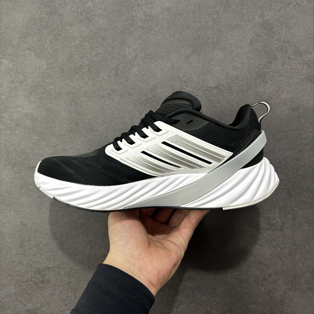 图片[2]-【公司级】Adidas Adipure Glide系列 阿迪达斯 织物 耐磨透气 低帮 公路跑步鞋 凭借全方位透气设计 鞋面采用了网布加TPU支撑骨架设计 兼顾透气性 包裹性鞋底多段镂空设计既方便弯折 又能使鞋底拥有透气性 带来全方位凉爽脚感 货号：JR4862 尺码：36-45 编码：MGB270280-选品中心