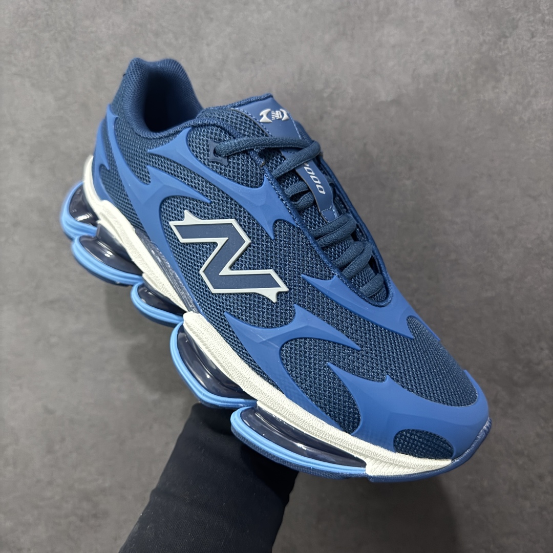 图片[3]-【公司级】New Balance 新百伦 NB20005 网面休闲跑步鞋 复古还要机能，NB官方重磅新品。一款融合复古设计与现代科技的跑鞋，以其经典的造型和舒适脚感，成为2025年复古潮流爱好的推荐单品。 极具视觉冲击力的5根ABZORB单元，以及无缝鞋面的设计，加上3M反光材质的装饰，比之前推出的9060系列更夸张，更具未来感。 货号：U20005UF 尺码：40-45-选品中心