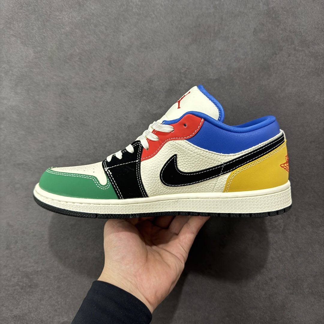图片[2]-【定制版】Air Jordan 1 Low AJ1 乔1 联名 高端定制 低帮复古篮球鞋  #定制鞋盒 大厂纯原品质出货 超高清洁度 皮料切割干净无任何毛边 细节完美 货号：LB8888-001  尺码：36 36.5 37.5 38 36.5 39 40 40.5 41 42 42.5 43 44 44.5 45-选品中心