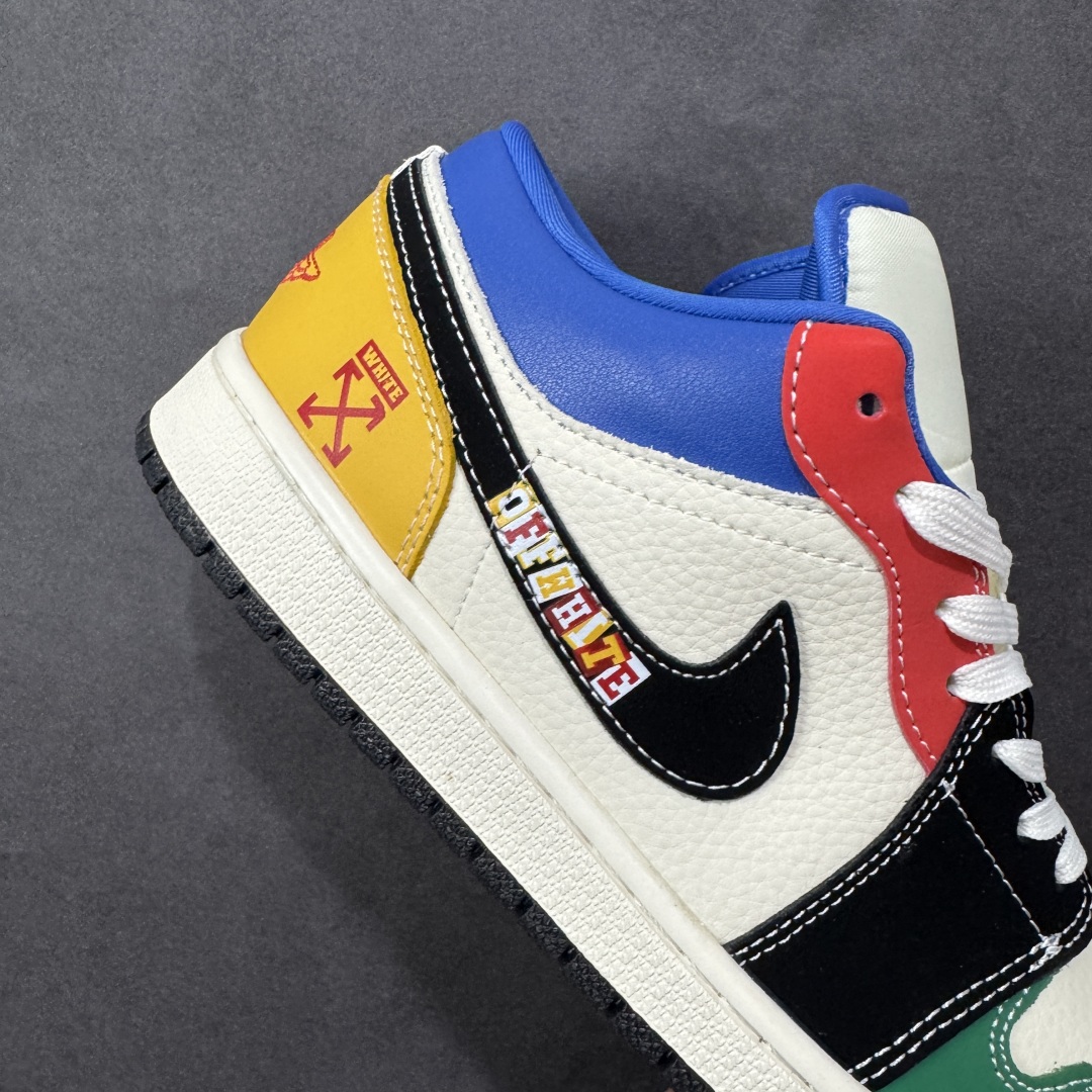 图片[6]-【定制版】Air Jordan 1 Low AJ1 乔1 联名 高端定制 低帮复古篮球鞋  #定制鞋盒 大厂纯原品质出货 超高清洁度 皮料切割干净无任何毛边 细节完美 货号：LB8888-001  尺码：36 36.5 37.5 38 36.5 39 40 40.5 41 42 42.5 43 44 44.5 45-选品中心