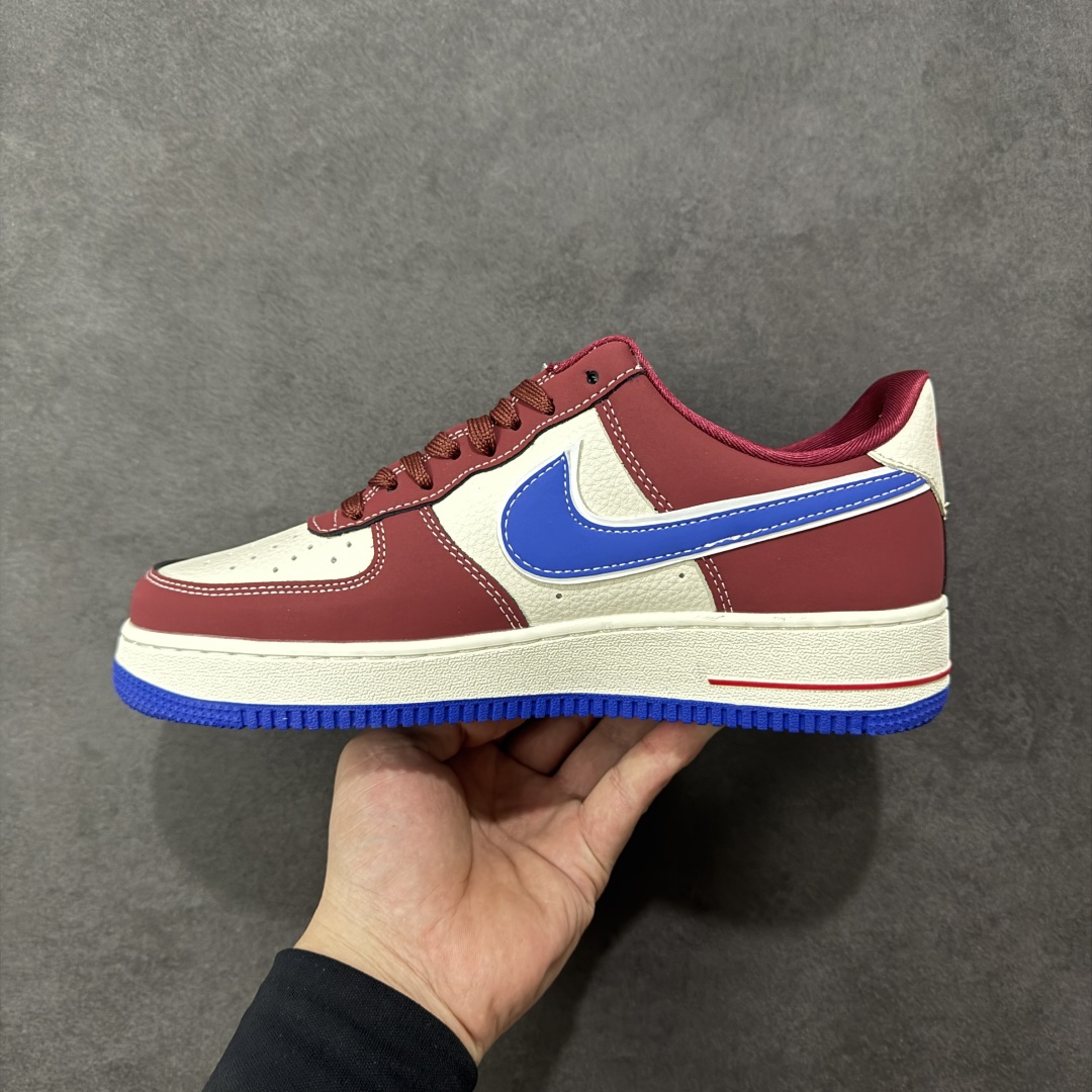 图片[2]-【定制版】Nike Air Force 1\’07 Low 斯图西联名 焦糖蓝勾 空军一号低帮休闲板鞋  #原楦头原纸板 原装鞋盒 定制五金配件 内置全掌气垫 原厂鞋底 货号：SY1388-005  尺码：36 36.5 37.5 38 38.5 39 40 40.5 41 42 42.5 43 44 44.5 45-选品中心