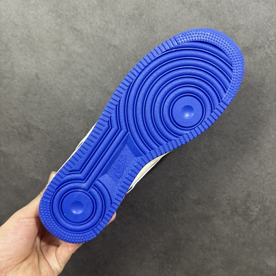 图片[9]-【定制版】Nike Air Force 1\’07 Low 斯图西联名 焦糖蓝勾 空军一号低帮休闲板鞋  #原楦头原纸板 原装鞋盒 定制五金配件 内置全掌气垫 原厂鞋底 货号：SY1388-005  尺码：36 36.5 37.5 38 38.5 39 40 40.5 41 42 42.5 43 44 44.5 45-选品中心