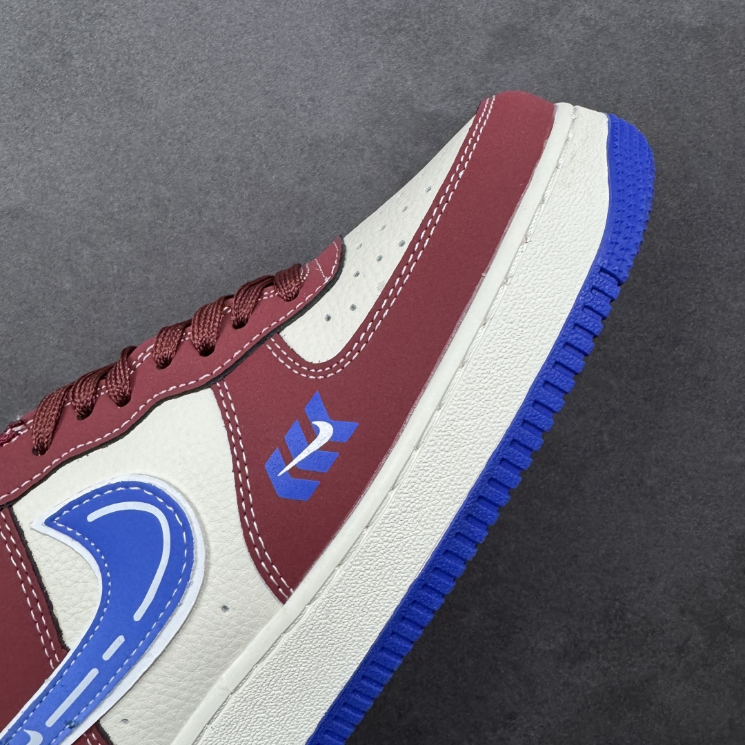 图片[5]-【定制版】Nike Air Force 1\’07 Low 斯图西联名 焦糖蓝勾 空军一号低帮休闲板鞋  #原楦头原纸板 原装鞋盒 定制五金配件 内置全掌气垫 原厂鞋底 货号：SY1388-005  尺码：36 36.5 37.5 38 38.5 39 40 40.5 41 42 42.5 43 44 44.5 45-选品中心