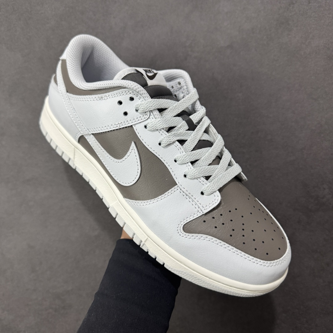 图片[3]-【YC版本】Nike Dunk Low 棕灰色 此款以简约大方的造型设计，给人以随性休闲的时尚格调，穿着舒适轻便，运动灵活自如，满足日常个性穿搭。 货号： HF5441-202 尺码： 40 40.5 41 42 42.5 43 44 44.5 45 46 编码：HXSB250260-选品中心