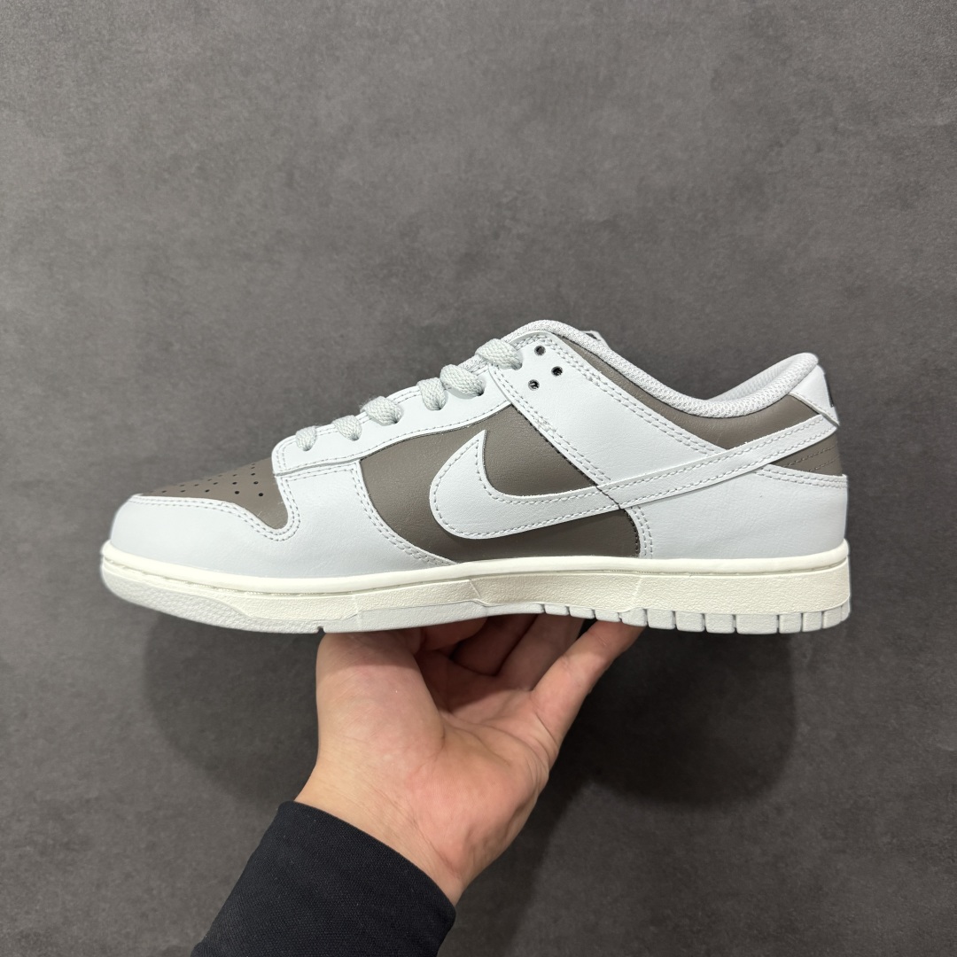 图片[2]-【YC版本】Nike Dunk Low 棕灰色 此款以简约大方的造型设计，给人以随性休闲的时尚格调，穿着舒适轻便，运动灵活自如，满足日常个性穿搭。 货号： HF5441-202 尺码： 40 40.5 41 42 42.5 43 44 44.5 45 46 编码：HXSB250260-选品中心