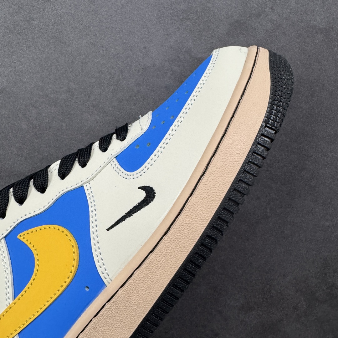 图片[5]-【定制版】Nike Air Force 1\’07 Low 拼接缤纷 空军一号低帮休闲板鞋  #原楦头原纸板 高级牛仔 高端定制鞋盒 原厂鞋底 超高清洁度 细节完美 货号：NH0601-577  尺码：36 36.5 37.5 38 38.5 39 40 40.5 41 42 42.5 43 44 44.5 45-选品中心