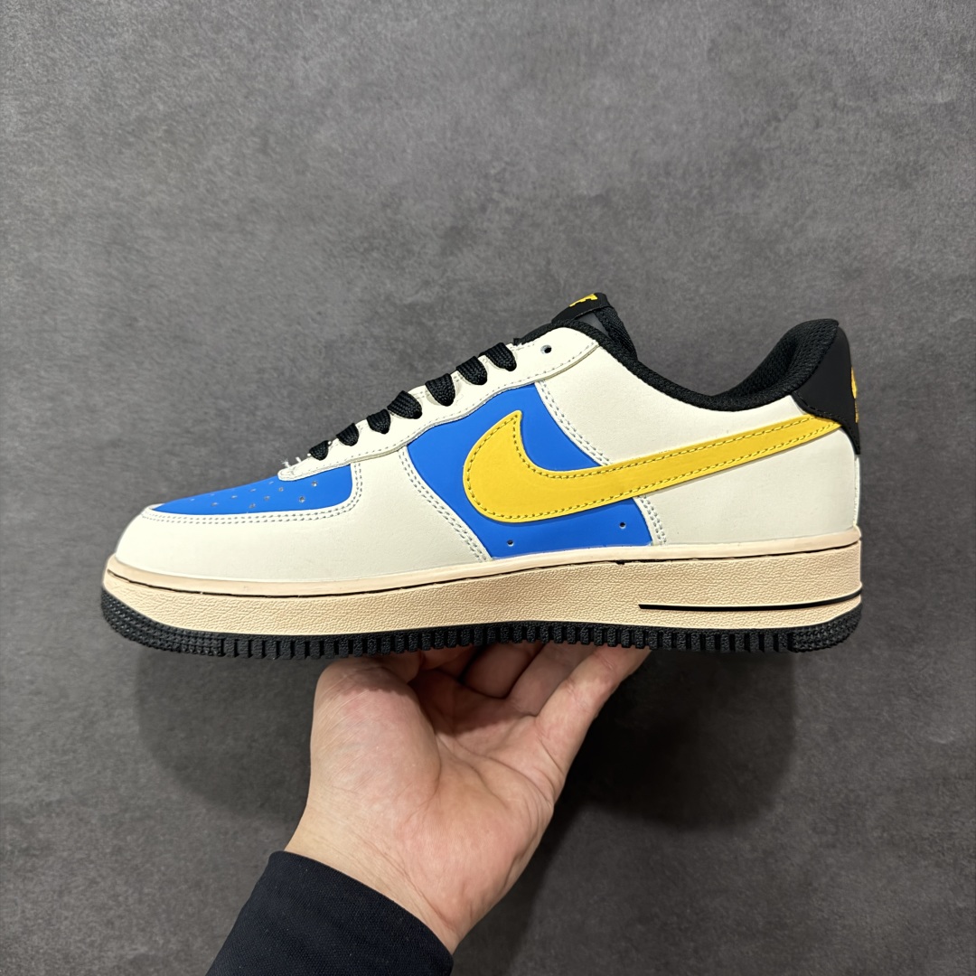 图片[2]-【定制版】Nike Air Force 1\’07 Low 拼接缤纷 空军一号低帮休闲板鞋  #原楦头原纸板 高级牛仔 高端定制鞋盒 原厂鞋底 超高清洁度 细节完美 货号：NH0601-577  尺码：36 36.5 37.5 38 38.5 39 40 40.5 41 42 42.5 43 44 44.5 45-选品中心