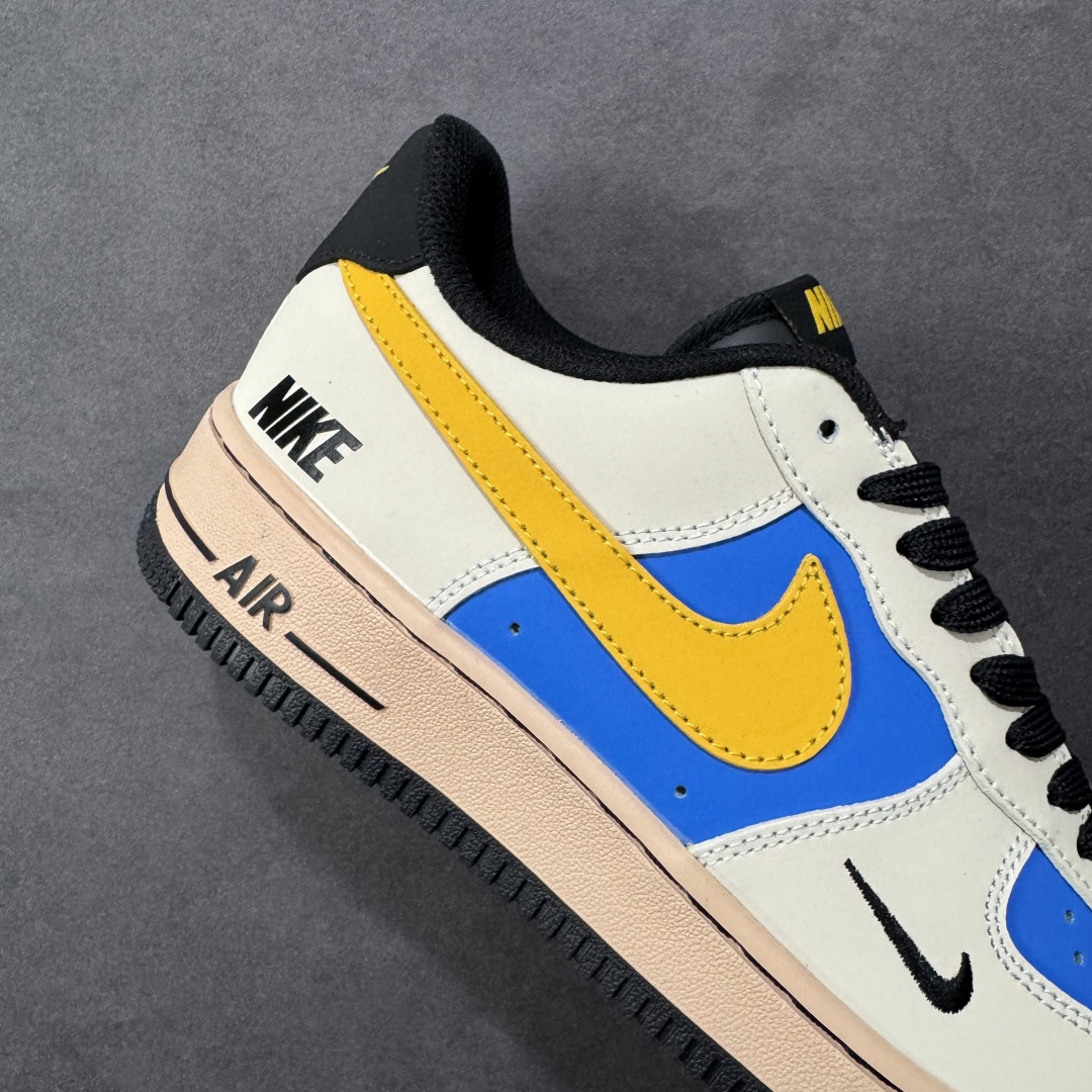 图片[6]-【定制版】Nike Air Force 1\’07 Low 拼接缤纷 空军一号低帮休闲板鞋  #原楦头原纸板 高级牛仔 高端定制鞋盒 原厂鞋底 超高清洁度 细节完美 货号：NH0601-577  尺码：36 36.5 37.5 38 38.5 39 40 40.5 41 42 42.5 43 44 44.5 45-选品中心