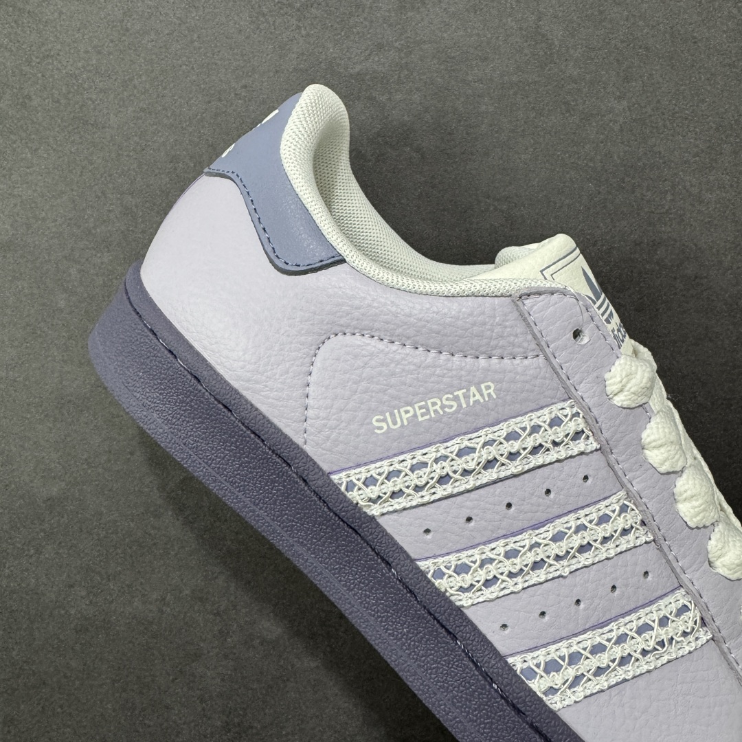 图片[6]-【正确版】Adidas Originals Superstar 2025全新版本 贝壳头官方同步 渠道正品订单 诠释市场最高工艺水平 贝壳头经典小白板鞋 专柜上架同步配色 全鞋进口头层皮料打造。区别市面普通真标版本，进出专柜无压力 货号：KJ4210 尺码：35-44-选品中心