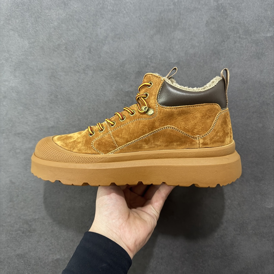 图片[2]-【广东纯原】UGG秋冬新品Tasman Weather Hybrid 塔斯曼混合系列轻量休闲鞋（毛绒一体内里 保暖锁热）秋冬必备 户外中帮男士休闲鞋雪地靴马丁靴系列 广东大厂品质 秋冬新款 时尚潮流搭配 面料釆用意大利进口磨砂牛皮 全鞋真牛皮材料 大底到五金都是代工厂原材料制作 好货不杀猪 首单质量严格把控 全套官网统一包装 今年冬季防寒户外专用产品 日常随意搭配 型男必备‼ 货号：U6339M 尺码：39-44-选品中心