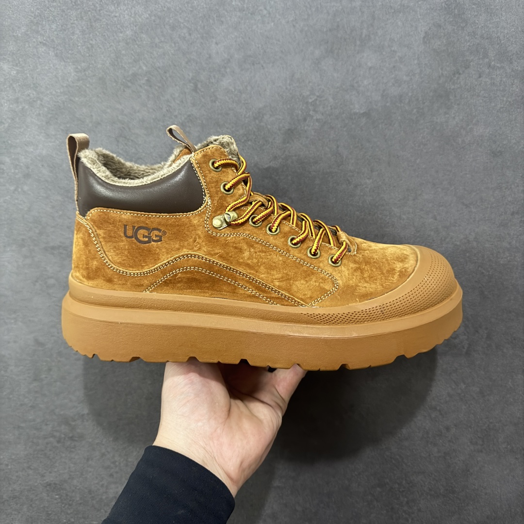 【广东纯原】UGG秋冬新品Tasman Weather Hybrid 塔斯曼混合系列轻量休闲鞋（毛绒一体内里 保暖锁热）秋冬必备 户外中帮男士休闲鞋雪地靴马丁靴系列 广东大厂品质 秋冬新款 时尚潮流搭配 面料釆用意大利进口磨砂牛皮 全鞋真牛皮材料 大底到五金都是代工厂原材料制作 好货不杀猪 首单质量严格把控 全套官网统一包装 今年冬季防寒户外专用产品 日常随意搭配 型男必备‼ 货号：U6339M 尺码：39-44-选品中心