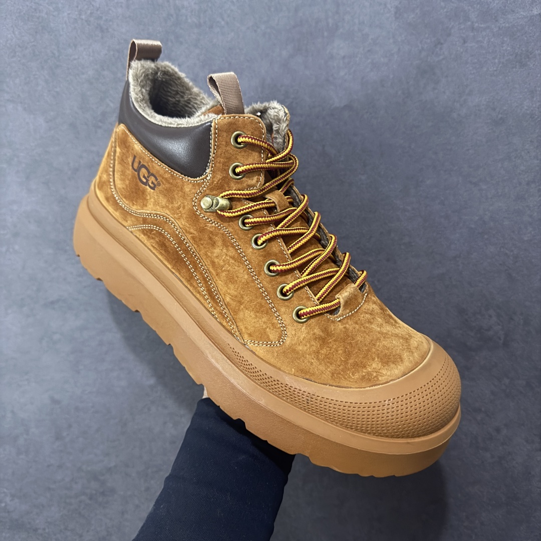 图片[3]-【广东纯原】UGG秋冬新品Tasman Weather Hybrid 塔斯曼混合系列轻量休闲鞋（毛绒一体内里 保暖锁热）秋冬必备 户外中帮男士休闲鞋雪地靴马丁靴系列 广东大厂品质 秋冬新款 时尚潮流搭配 面料釆用意大利进口磨砂牛皮 全鞋真牛皮材料 大底到五金都是代工厂原材料制作 好货不杀猪 首单质量严格把控 全套官网统一包装 今年冬季防寒户外专用产品 日常随意搭配 型男必备‼ 货号：U6339M 尺码：39-44-选品中心