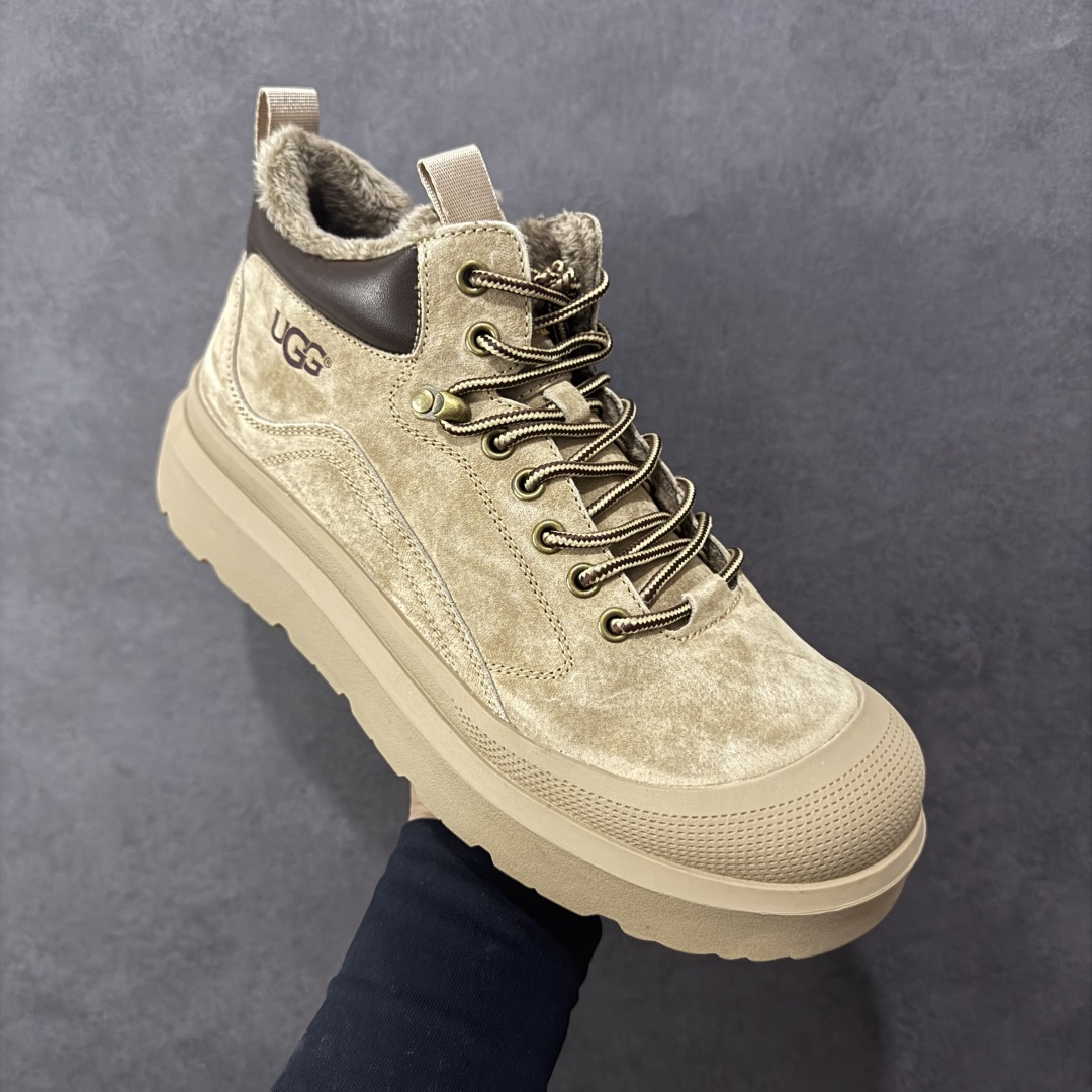 图片[3]-【广东纯原】UGG秋冬新品Tasman Weather Hybrid 塔斯曼混合系列轻量休闲鞋（毛绒一体内里 保暖锁热）秋冬必备 户外中帮男士休闲鞋雪地靴马丁靴系列 广东大厂品质 秋冬新款 时尚潮流搭配 面料釆用意大利进口磨砂牛皮 全鞋真牛皮材料 大底到五金都是代工厂原材料制作 好货不杀猪 首单质量严格把控 全套官网统一包装 今年冬季防寒户外专用产品 日常随意搭配 型男必备‼ 货号：U6339M 尺码：39-44-选品中心