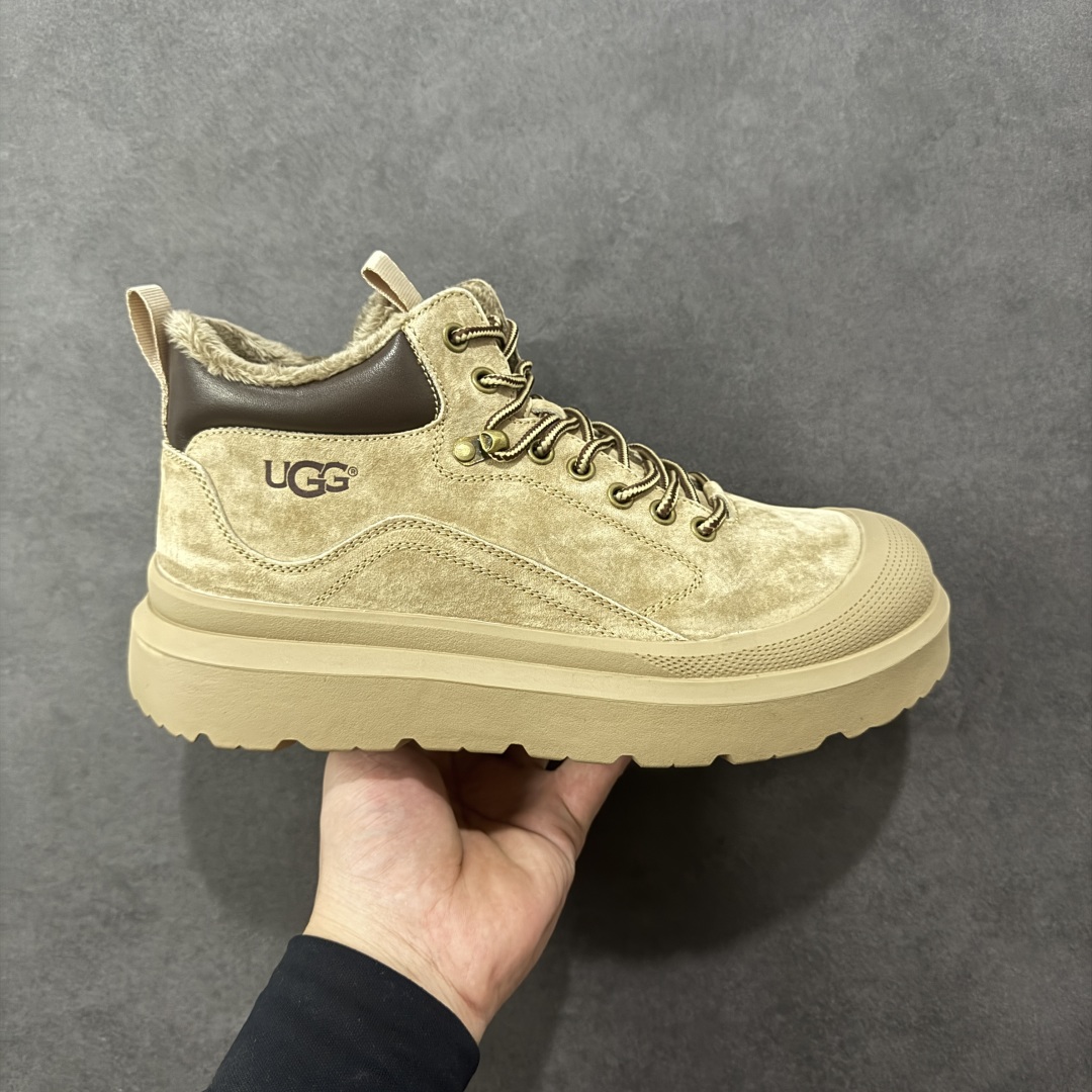 【广东纯原】UGG秋冬新品Tasman Weather Hybrid 塔斯曼混合系列轻量休闲鞋（毛绒一体内里 保暖锁热）秋冬必备 户外中帮男士休闲鞋雪地靴马丁靴系列 广东大厂品质 秋冬新款 时尚潮流搭配 面料釆用意大利进口磨砂牛皮 全鞋真牛皮材料 大底到五金都是代工厂原材料制作 好货不杀猪 首单质量严格把控 全套官网统一包装 今年冬季防寒户外专用产品 日常随意搭配 型男必备‼ 货号：U6339M 尺码：39-44-选品中心