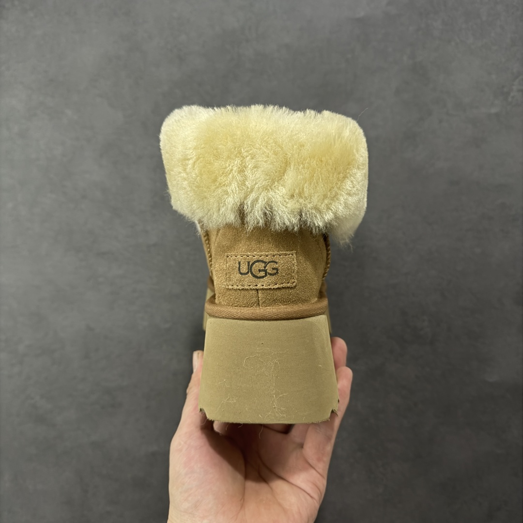 图片[4]-【X1纯原】X1 全网最齐 ugg 130个配色 市面顶级版本 25新款 UGG 埃斯米 6cm增高 牛剖层革 时尚舒适 及踝 雪地靴 广州外贸大厂生产 鞋头到鞋垫真羊皮毛一体 独立外盒包装 芯片 带防水工艺 区别市面任何版本 独立原版开发大底 羊绒鞋垫 冬季保暖外出 家居都是很适合的选择 近年uug推出款式系列 局部偏向年轻消费者喜好 也走到时尚潮流穿搭的前沿 鞋身材质 防泼水涂层翻毛皮鞋面 17毫米UGGPURE™植入式羊毛内底 轻便防滑舒适橡胶外底 带有品牌LOGO商标 带全套包装 货号：W/1171532 尺码： 35 36 37 38 39 40 编码：WXRB370380-选品中心