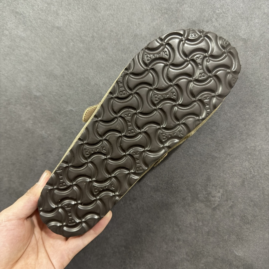 【纯原】Birkenstock 勃肯秋冬加绒系列 #采用质地柔软牛皮绒面革植入羊羔毛鞋垫和里衬材质 中底