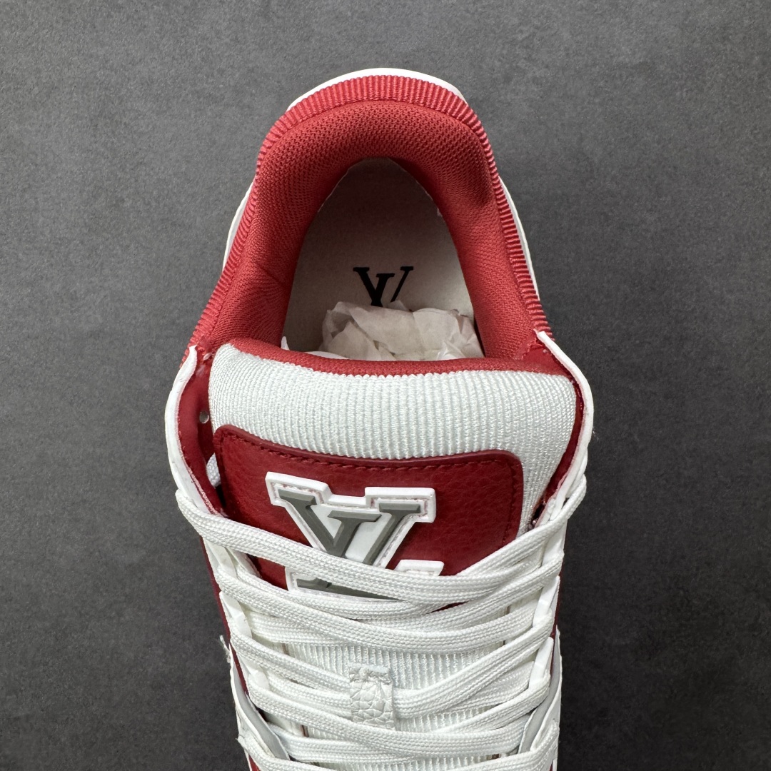 图片[7]-【广东纯原版本】LV Run Away 运动鞋 拼接 Epi 牛皮革和 Monogram 压纹粒面牛皮革，再现传统跑鞋的灵感启发。楔形外底延续标志性设计，品牌字母和标识分饰鞋舌和鞋后。Monogram 压纹粒面牛皮革和 Epi 牛皮革橡胶外底 尺码：36-45 编码：FJB390400-选品中心