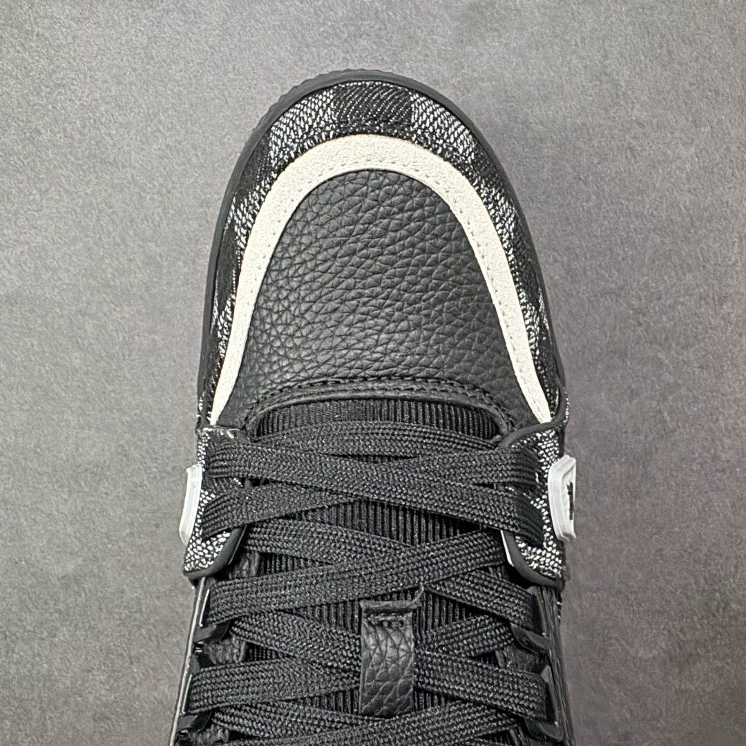 图片[8]-【广东纯原版本】LV Run Away 运动鞋 拼接 Epi 牛皮革和 Monogram 压纹粒面牛皮革，再现传统跑鞋的灵感启发。楔形外底延续标志性设计，品牌字母和标识分饰鞋舌和鞋后。Monogram 压纹粒面牛皮革和 Epi 牛皮革橡胶外底 尺码：36-45 编码：FJB390400-选品中心