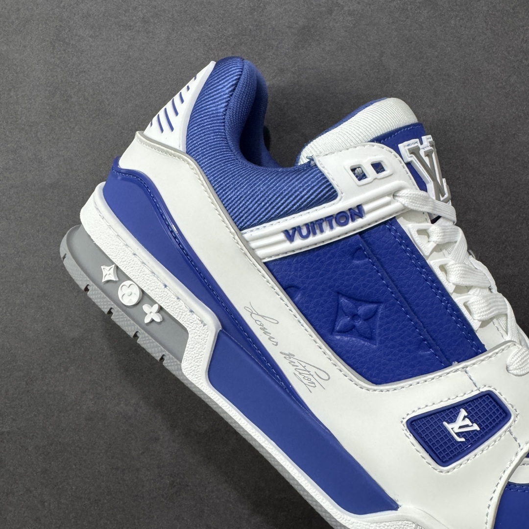 图片[6]-【广东纯原版本】LV Run Away 运动鞋 拼接 Epi 牛皮革和 Monogram 压纹粒面牛皮革，再现传统跑鞋的灵感启发。楔形外底延续标志性设计，品牌字母和标识分饰鞋舌和鞋后。Monogram 压纹粒面牛皮革和 Epi 牛皮革橡胶外底 尺码：36-45 编码：FJB390400-选品中心