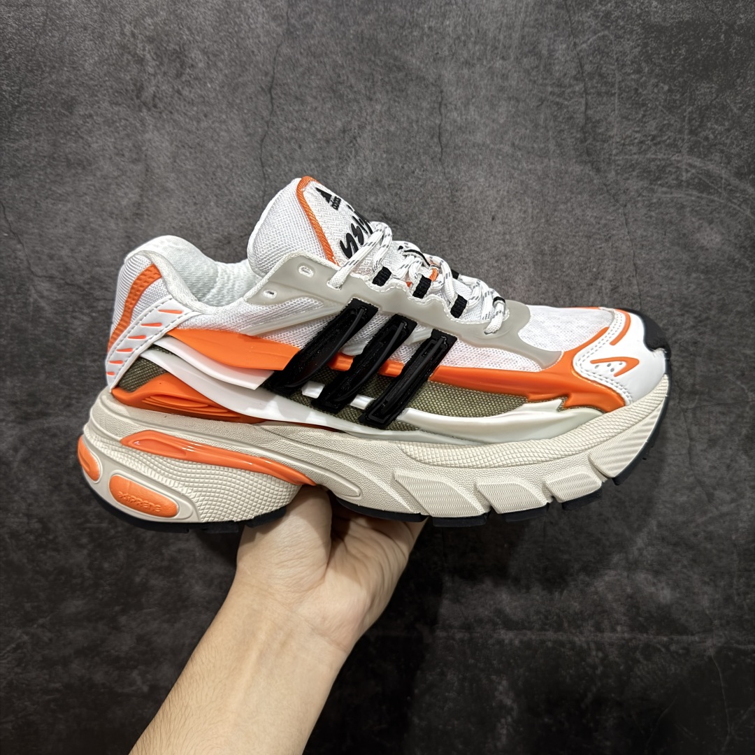 【神版纯原】外贸爆款 Pharrell x AD Adistar Jellyfish 联名款低帮复古风老爹鞋 JP9261 未来科技感十足 以3D风格焕新演绎标志性三条纹 为造型添上点睛之笔 金属质感视觉效果TPU自带哑光反射 非常的细节 最大的亮点无疑是鞋屁股 大块的tpu包裹 让增高的大底不再突兀 更显腿长脚细 尺码：36 36.5 37 38 38.5 39 40 40.5 41 42 42.5 43 44 44.5 45 46 47-选品中心