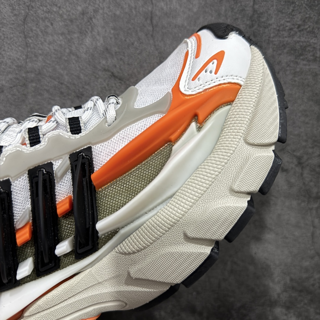 图片[6]-【神版纯原】外贸爆款 Pharrell x AD Adistar Jellyfish 联名款低帮复古风老爹鞋 JP9261 未来科技感十足 以3D风格焕新演绎标志性三条纹 为造型添上点睛之笔 金属质感视觉效果TPU自带哑光反射 非常的细节 最大的亮点无疑是鞋屁股 大块的tpu包裹 让增高的大底不再突兀 更显腿长脚细 尺码：36 36.5 37 38 38.5 39 40 40.5 41 42 42.5 43 44 44.5 45 46 47-选品中心